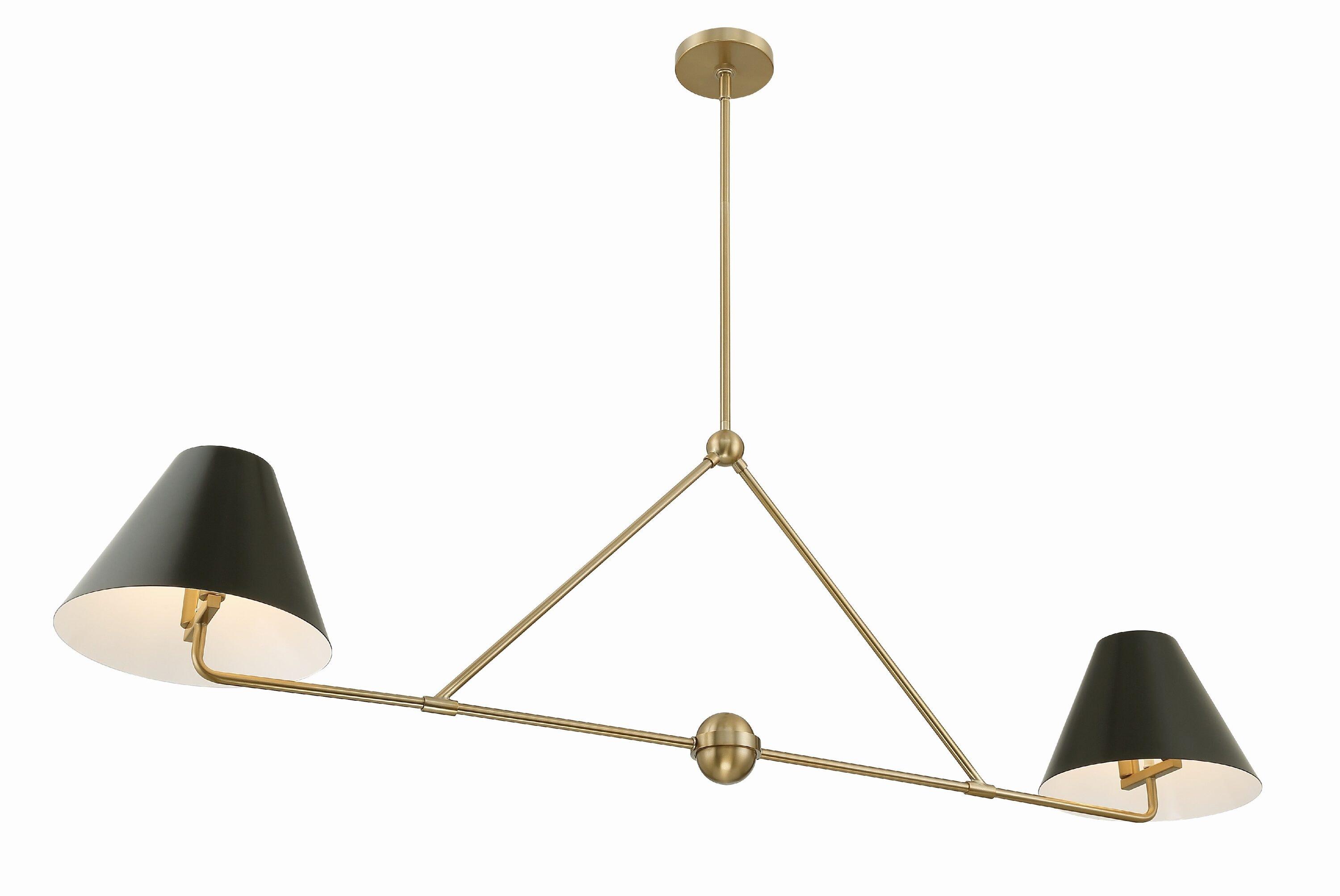 Crystorama Lighting Xavier 4 - Light Chandelier in  Vibrant Gold