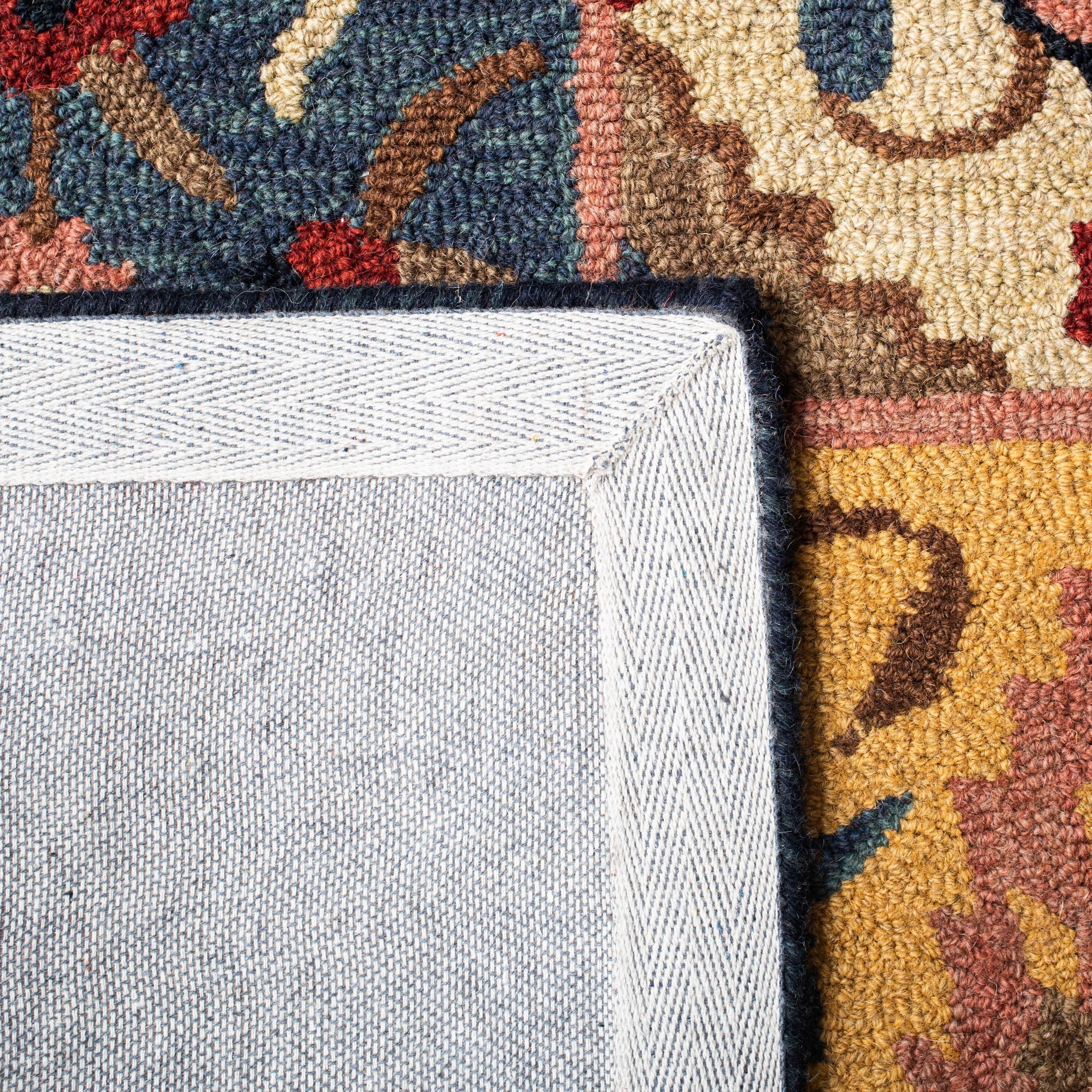 Aspen APN402 Hand Tufted Area Rug - Red/Gold - 8'x10' - Safavieh.