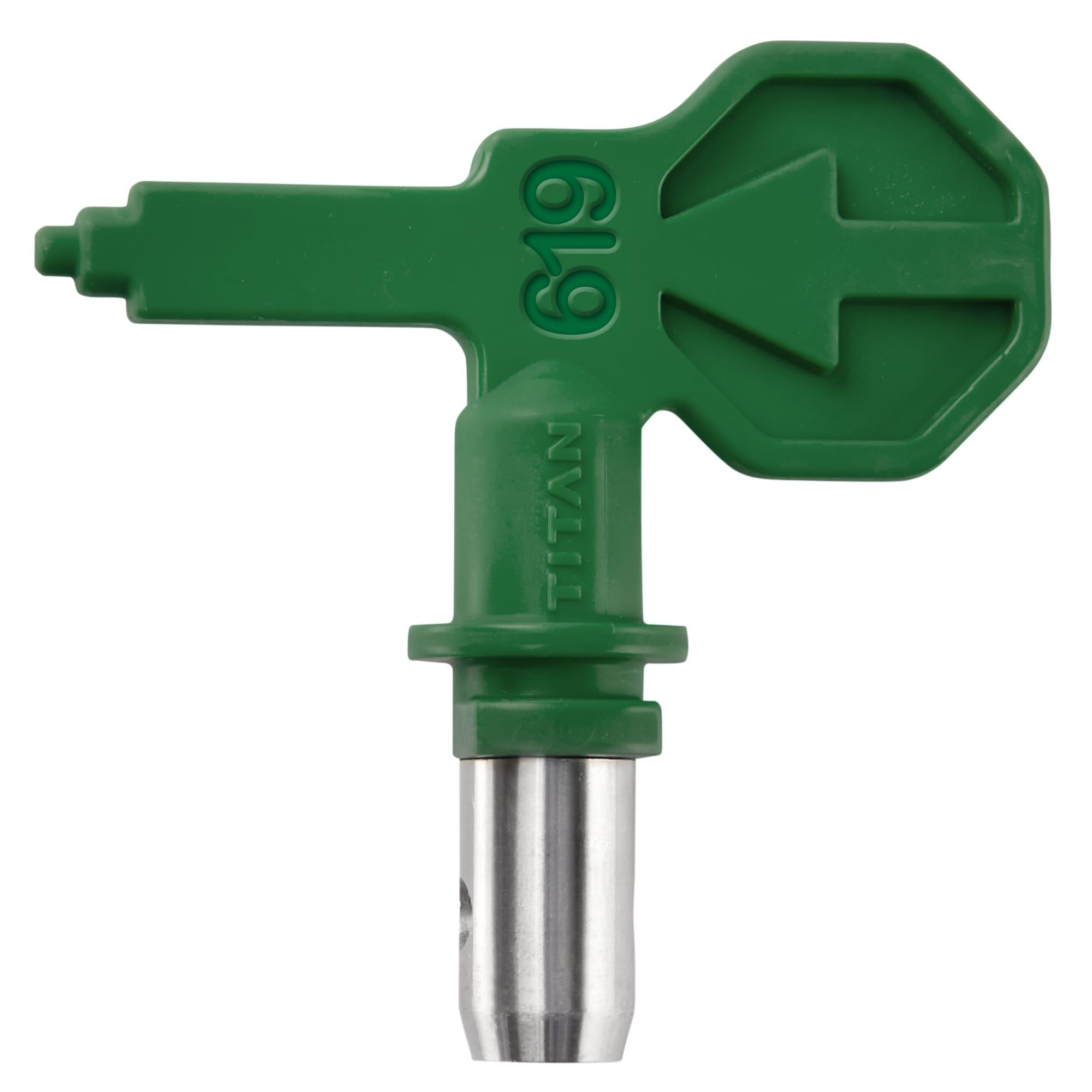 Green High Efficiency Airless 619 Reversible Spray Tip