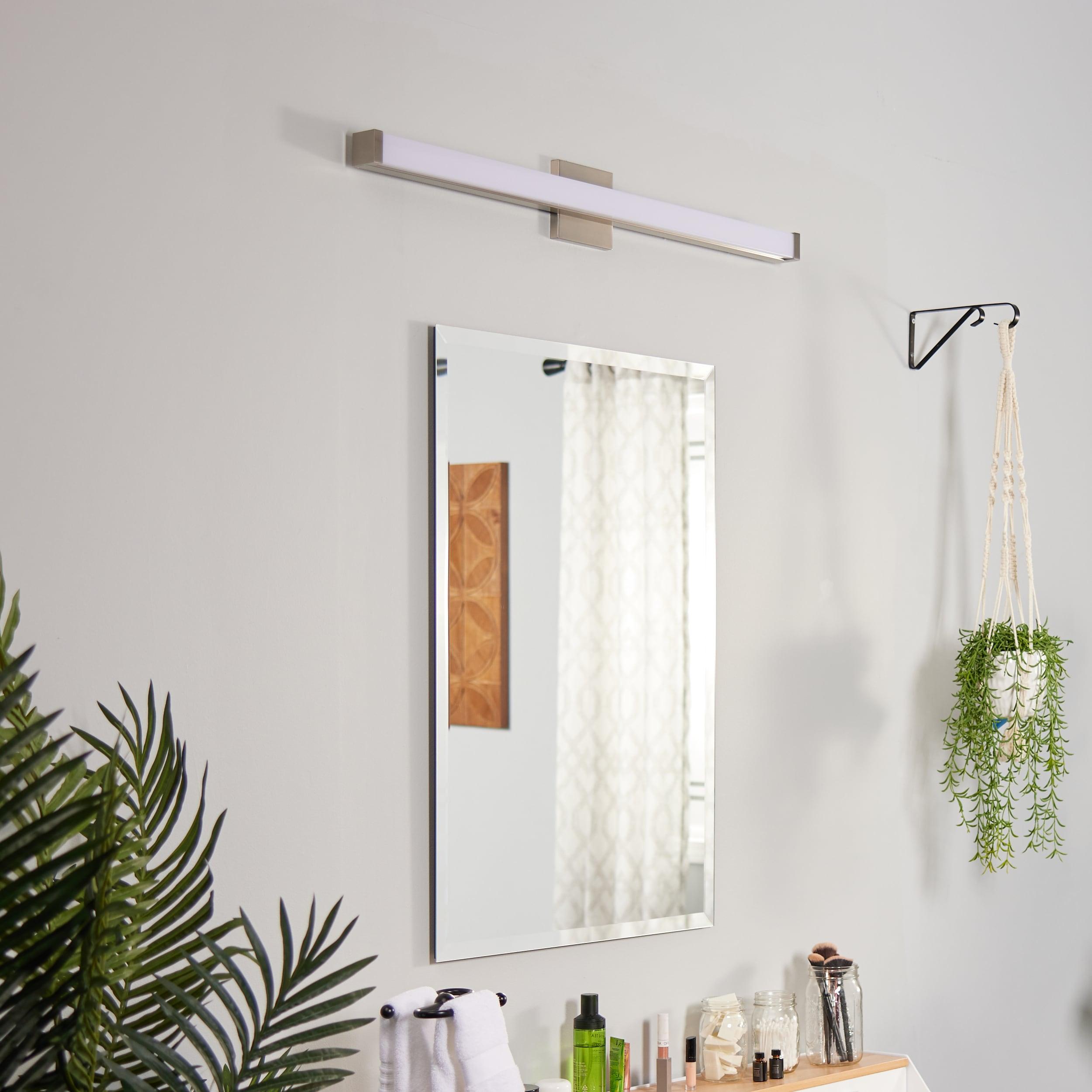 -Led Bath Vanity Light-Minimalistic Contemporary Style-Satin Nickel Finish-36 Inch Size Maxim Lighting 52006Sn