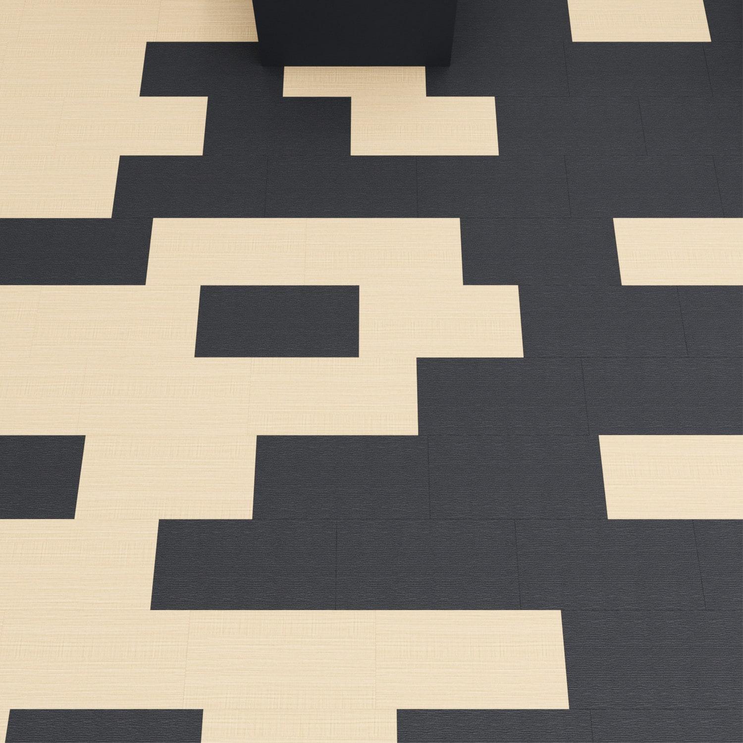 GlueCore Fab 28mil x 12" W x 24" L Adhesive Vinyl Tile Flooring