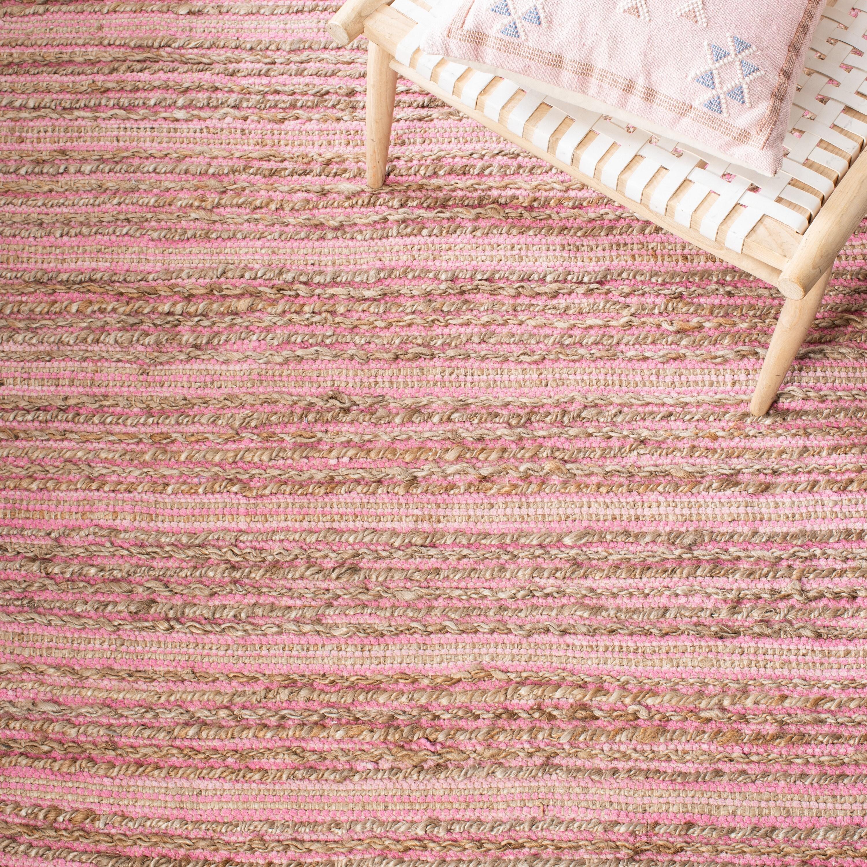 Cape Cod CAP851 Woven Indoor Accent Rug - Light Pink - 3'x5' - Safavieh