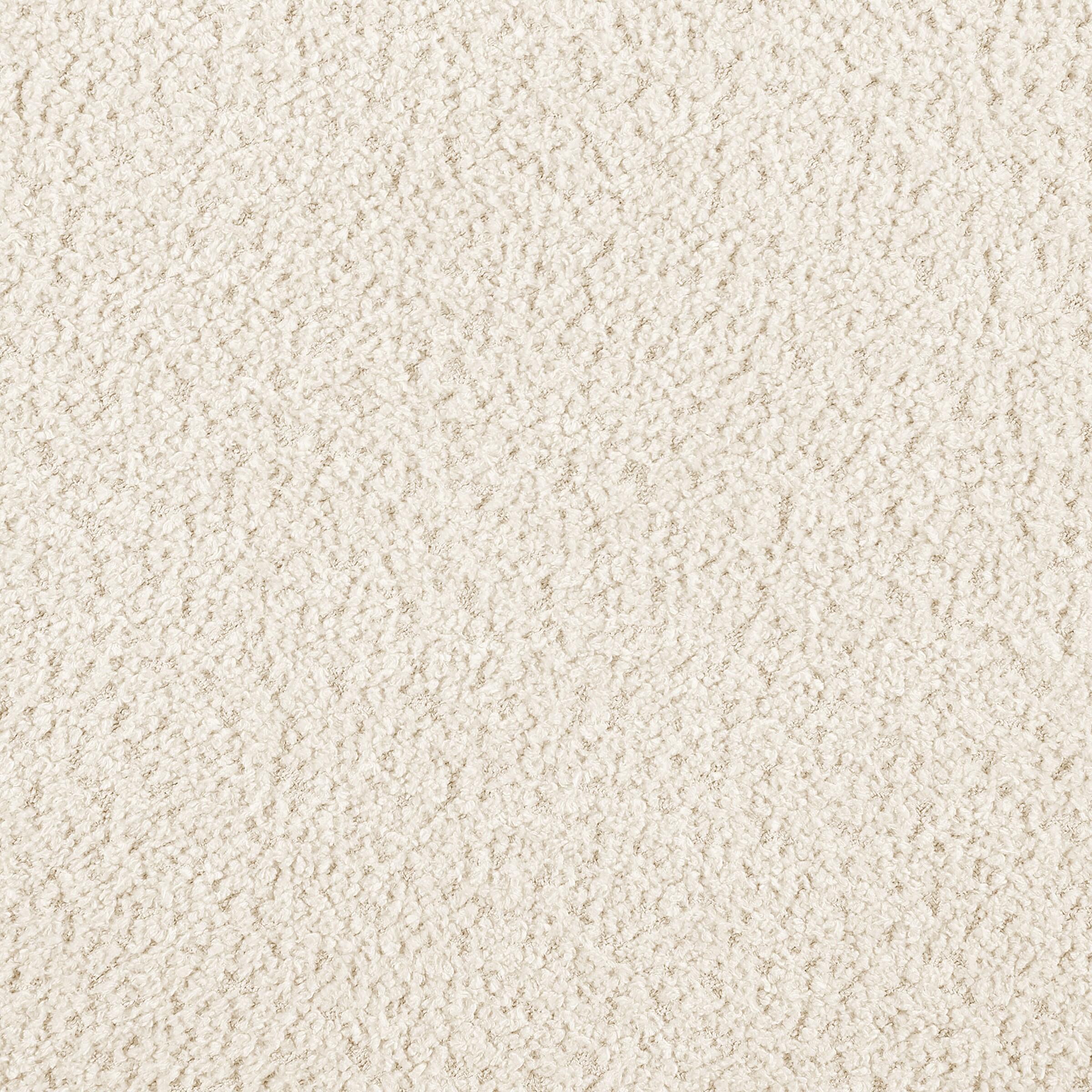 Clifford Storage Bench- White Fabric Snow Sherpa