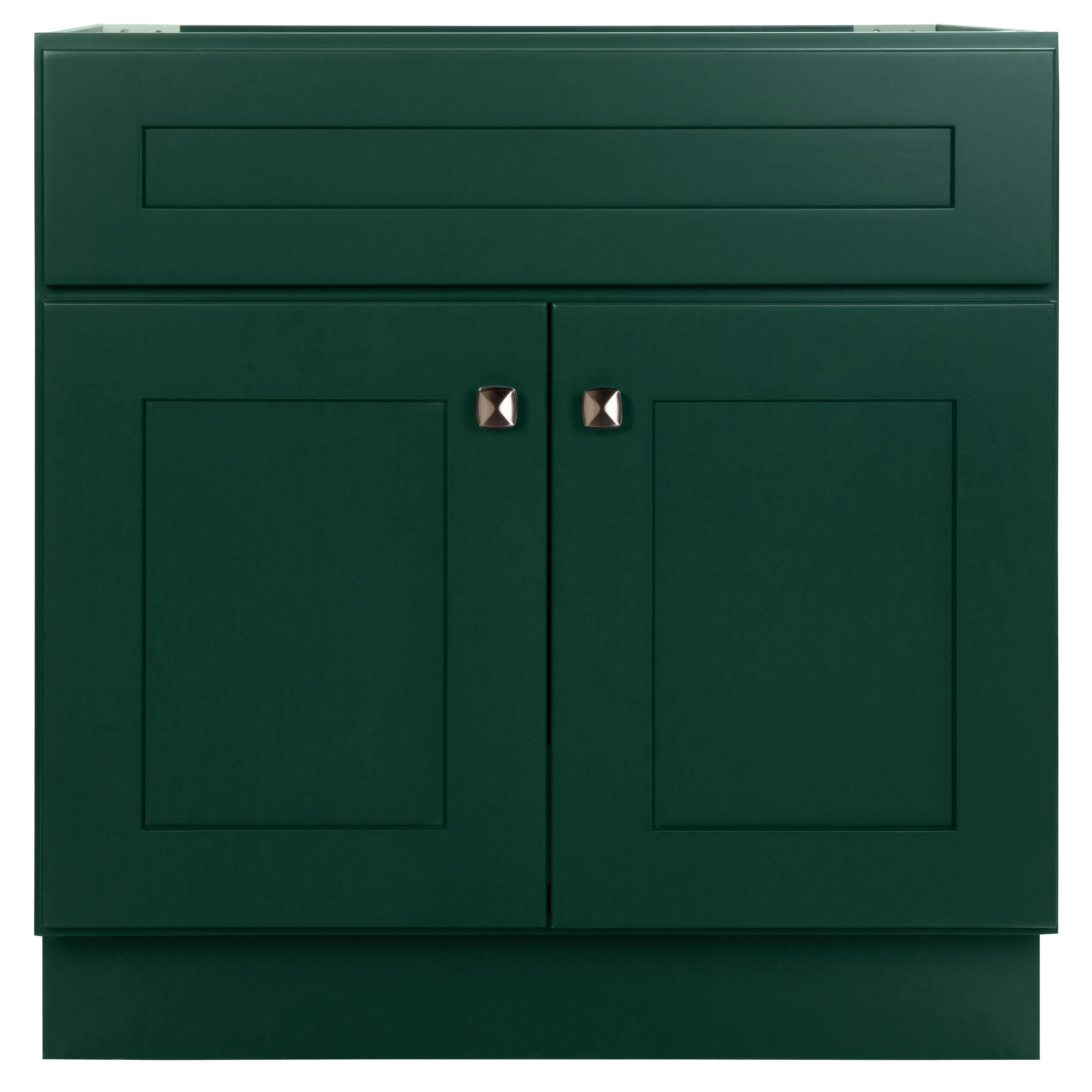 Design House Brookings 30 Inch Bath Vanity, Ready to Assemble, Sherwin Williams®