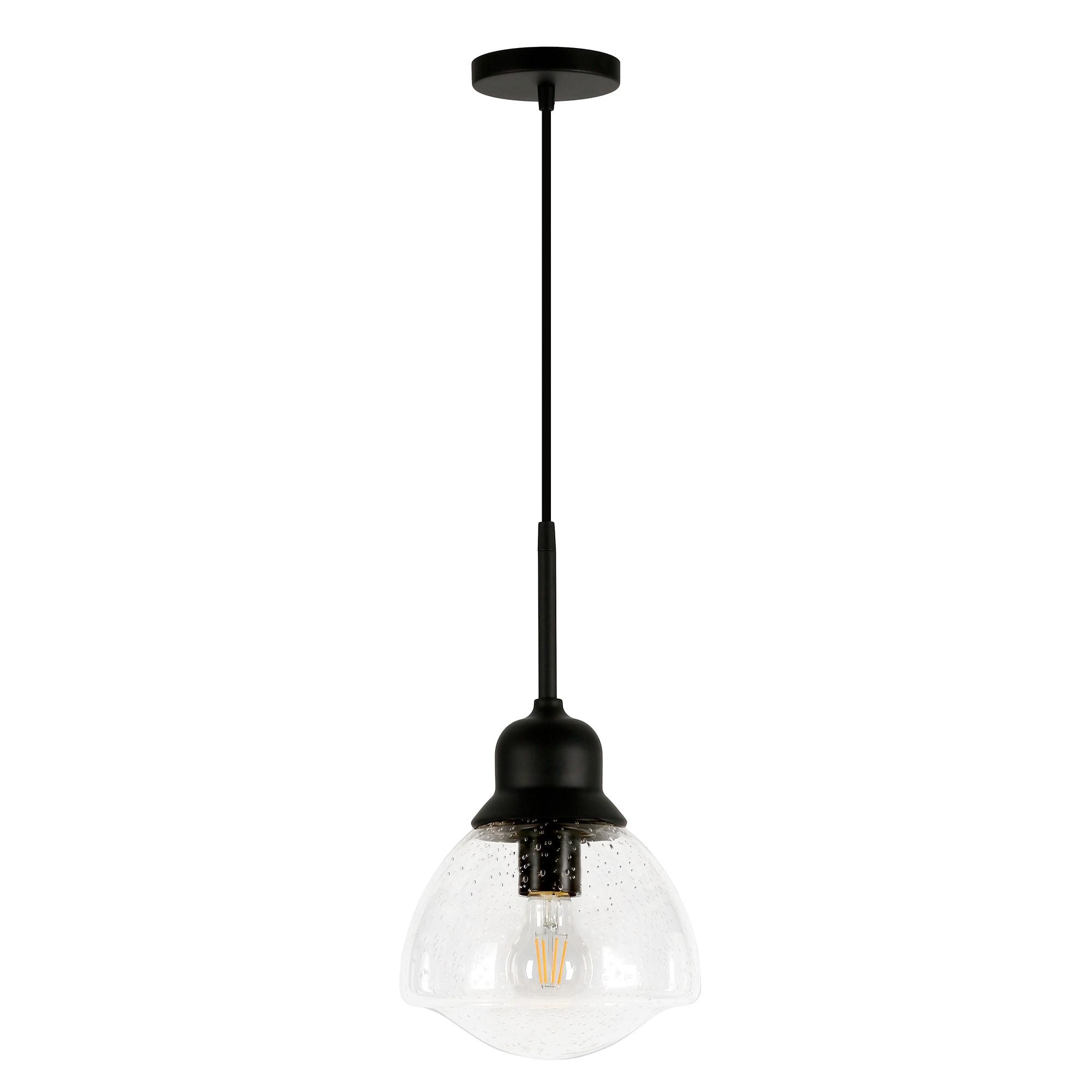 Katarina Single Light Glass Dimmable Pendant