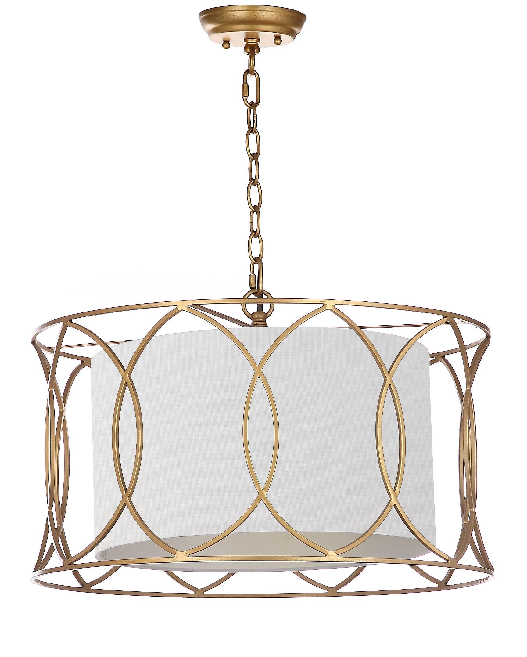 Silas Pendant Lamp - LIT4520 - Gold - Safavieh