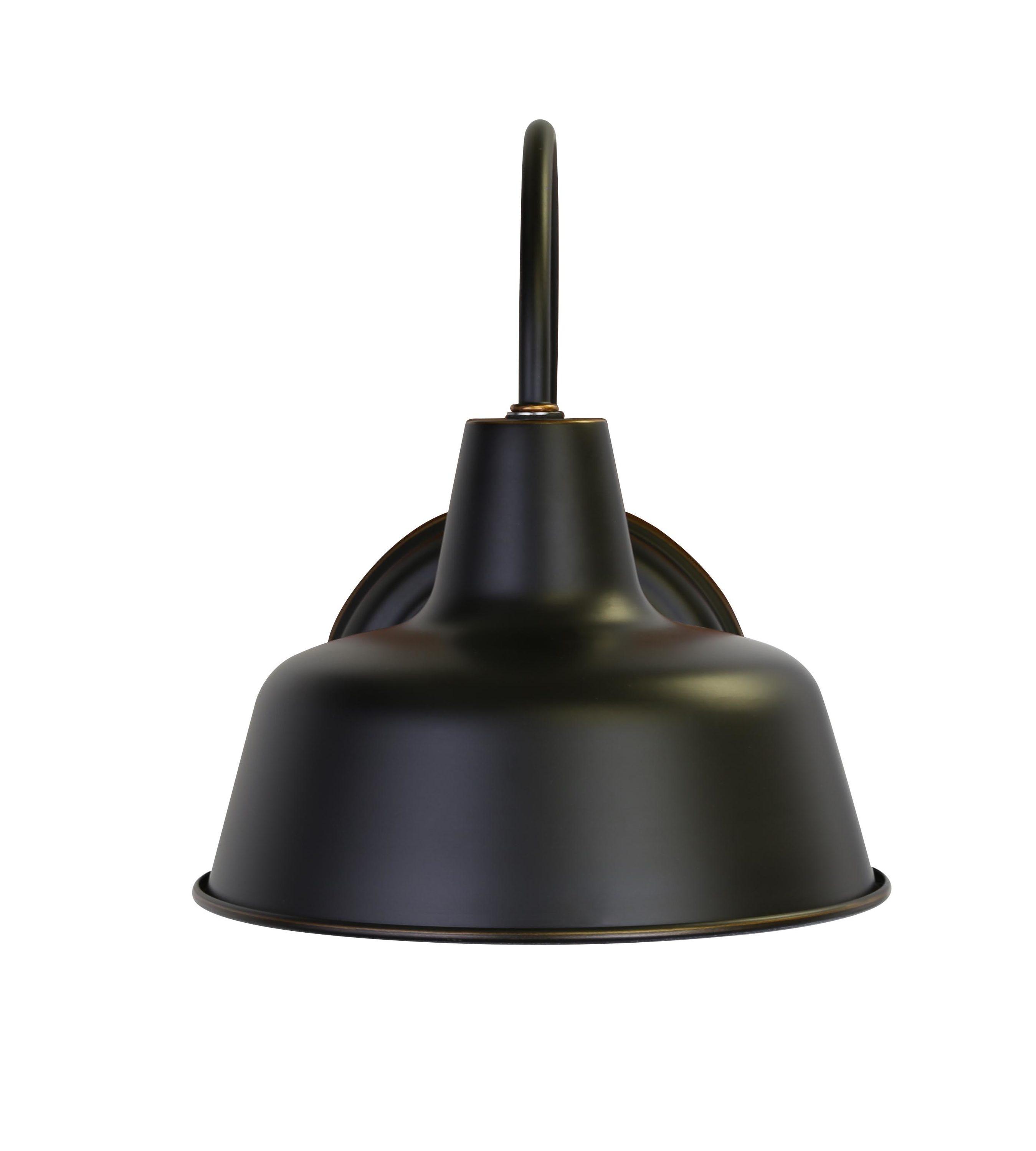 Design House 519504 Mason Barn Light Indoor/Outdoor Wall Light for 8-inch in Oil Rubbed Bronze