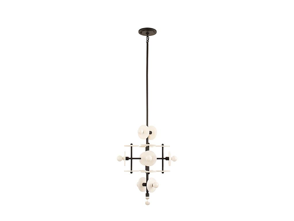 Savoy House Amani 9 - Light Pendant in  Black Cashmere