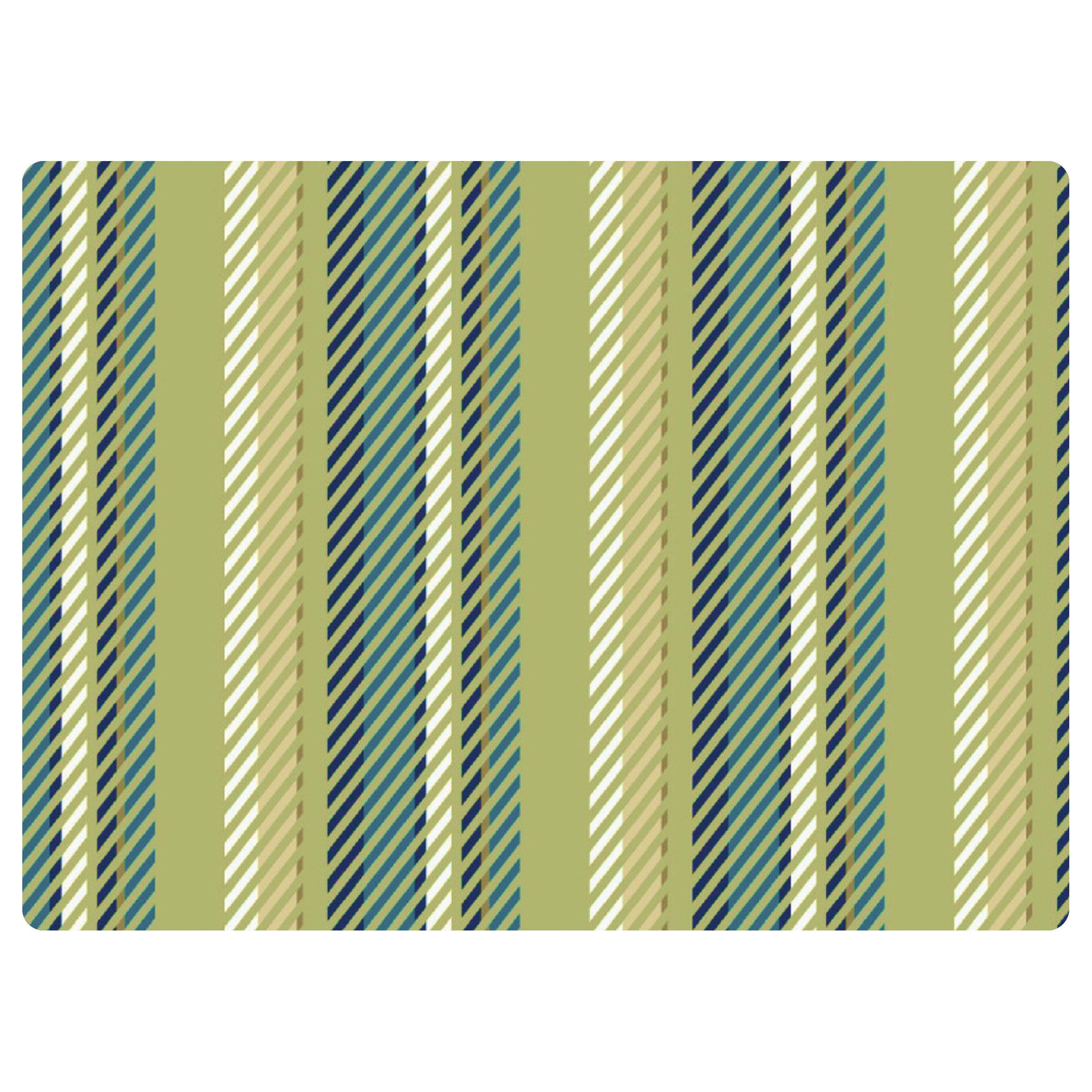 Matterly Stripe 35 in. x 47 in. 9 to 5 Desk Chair Mat