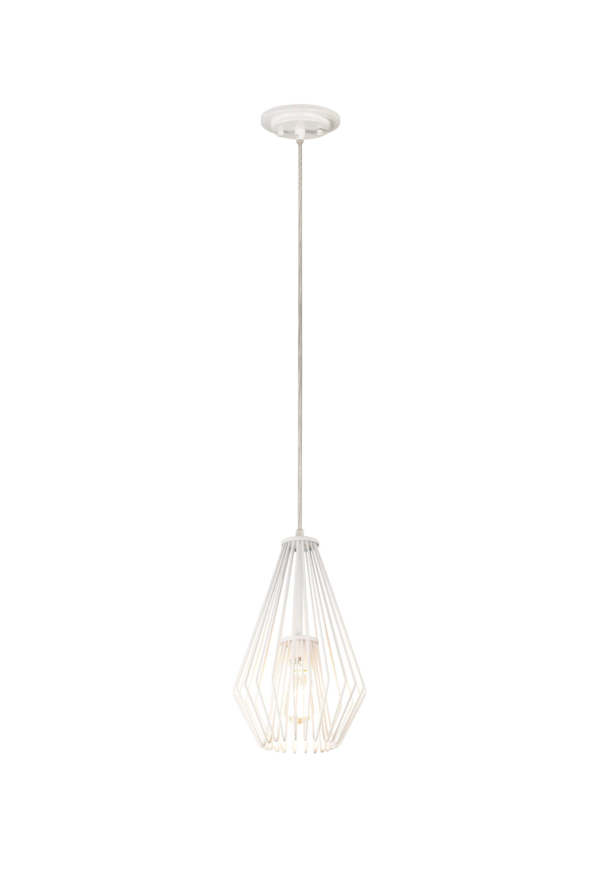 Z-Lite Quintus 1 - Light Pendant in  Gloss White