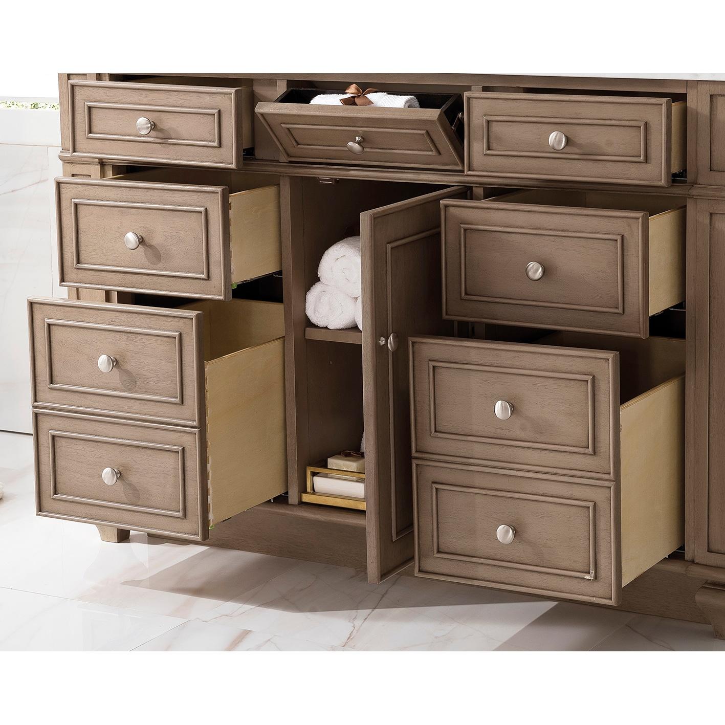 James Martin Vanities 157-V48 Bristol 48" Single Basin Hardwood Vanity Cabinet Only - Wood