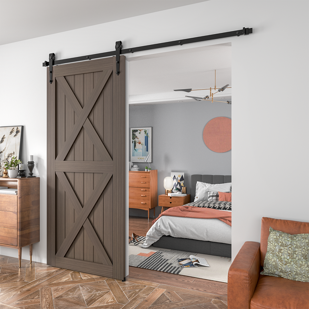 Lazio Sliding Standard Single Barn Door Hardware Kit