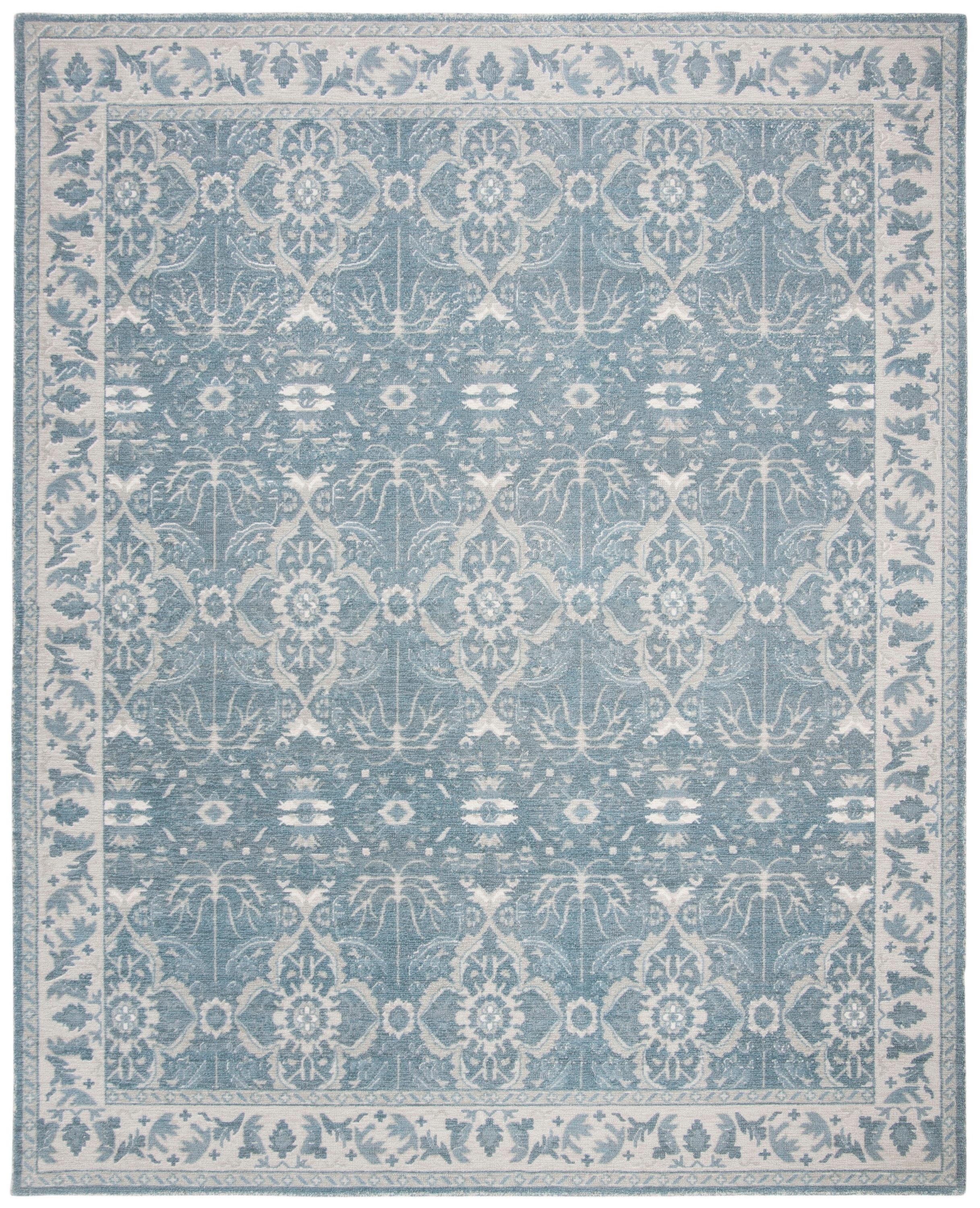 Charlton Home® Karley Restoration Vintage Hand Tufted Wool And Viscose Oriental Rug