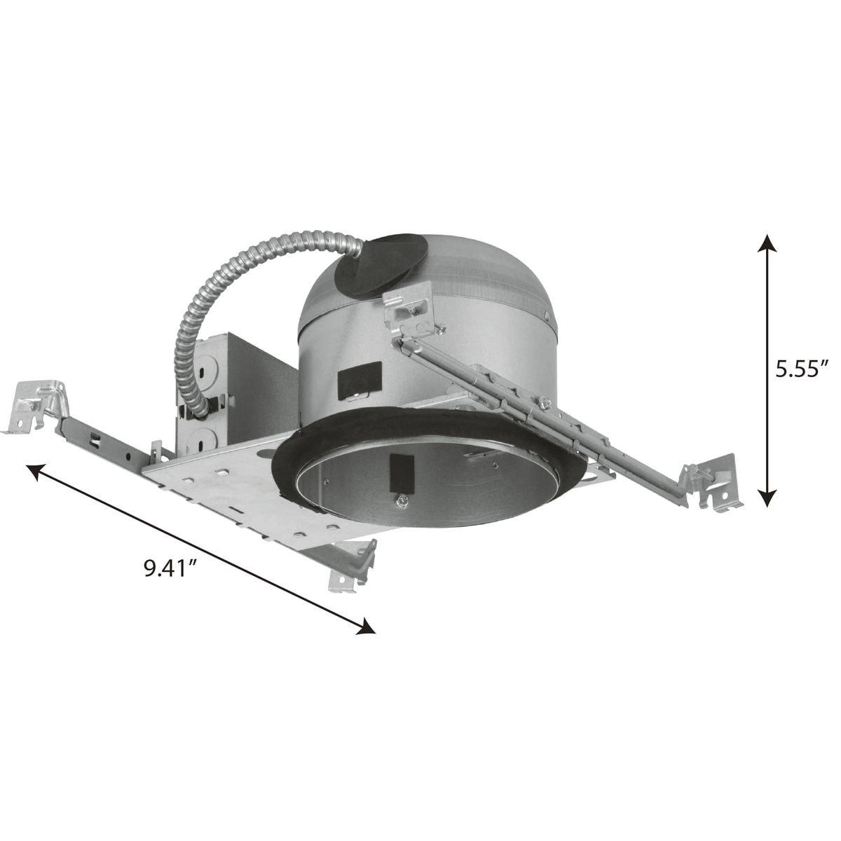 6" LED New Construction Shallow IC/Non-IC Air-Tight Housing