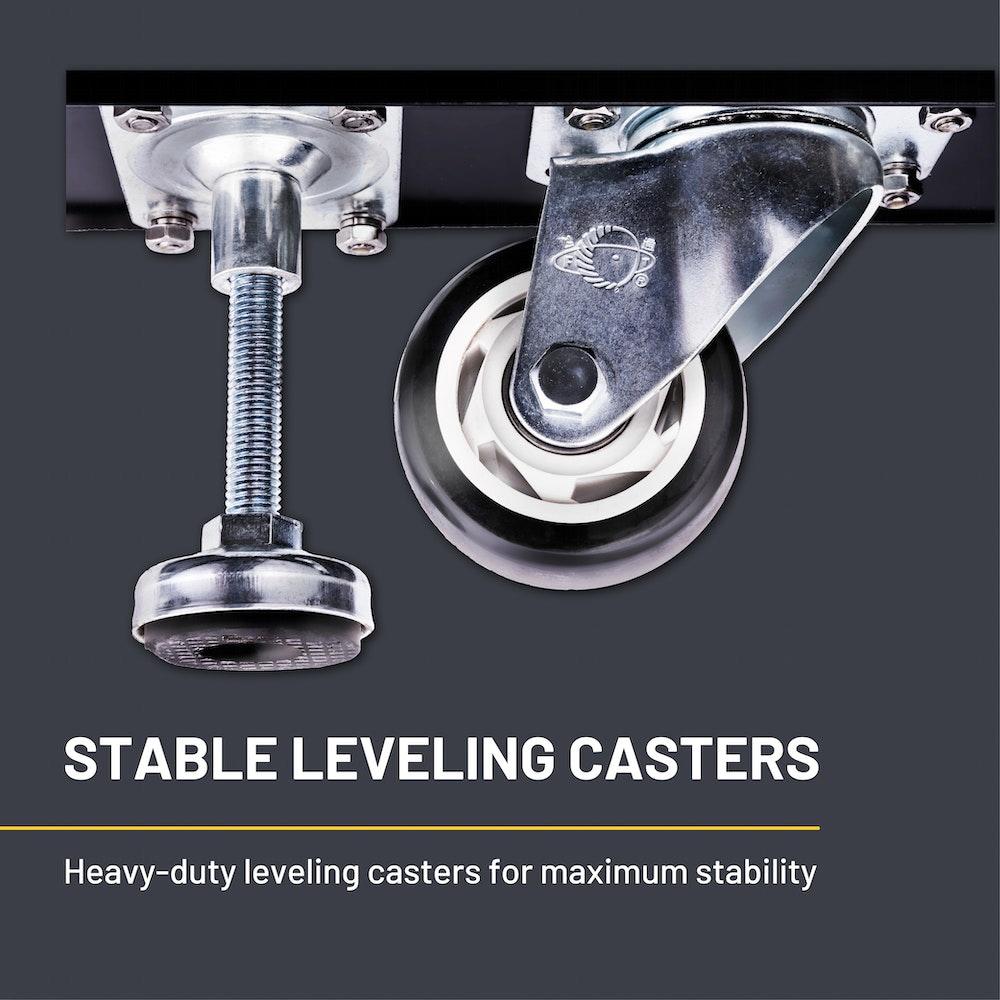 Charbroil Medallion Series Modular Outdoor Kitchen Corner Component with Storage, Black