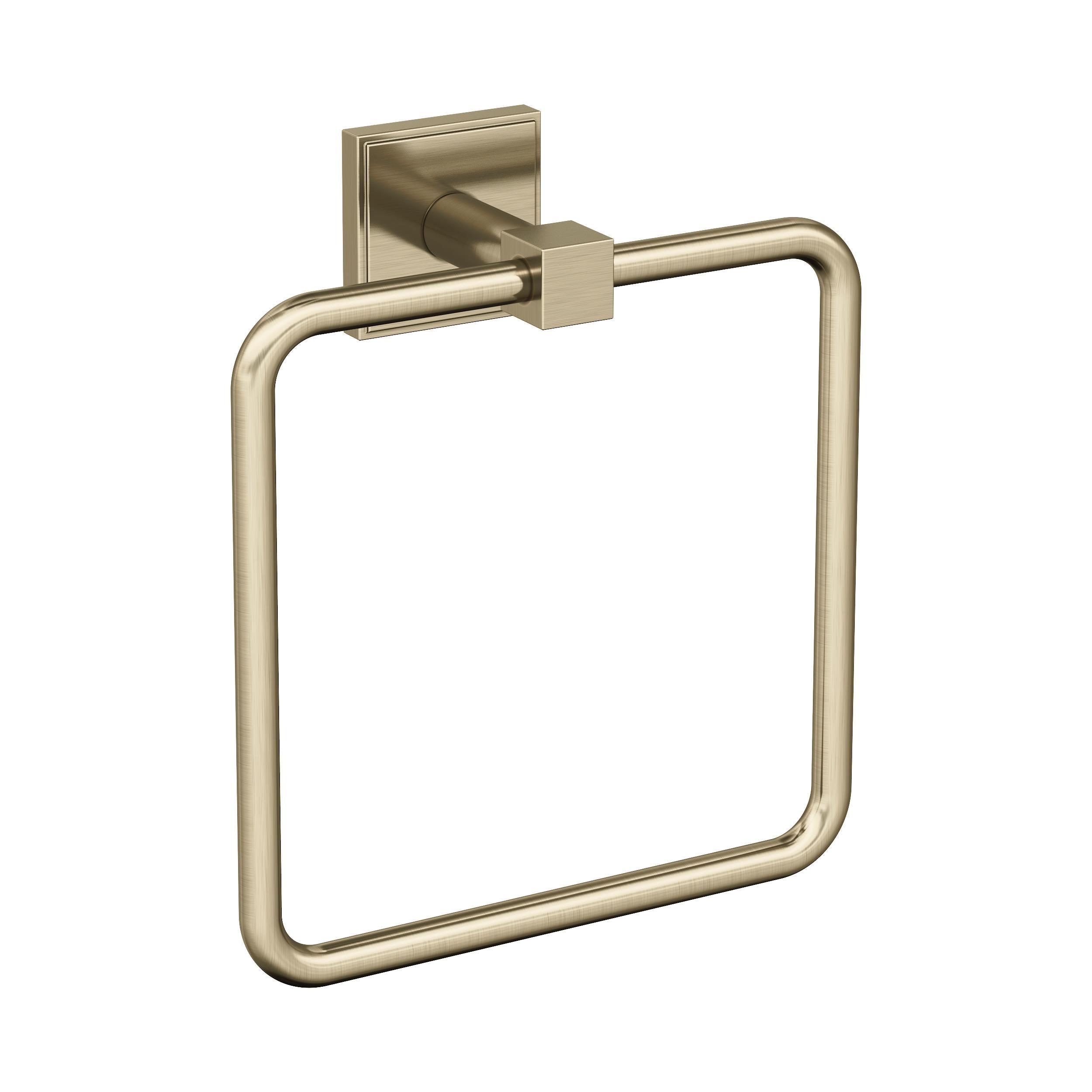 Amerock Appoint Golden Champagne Closed Towel Ring