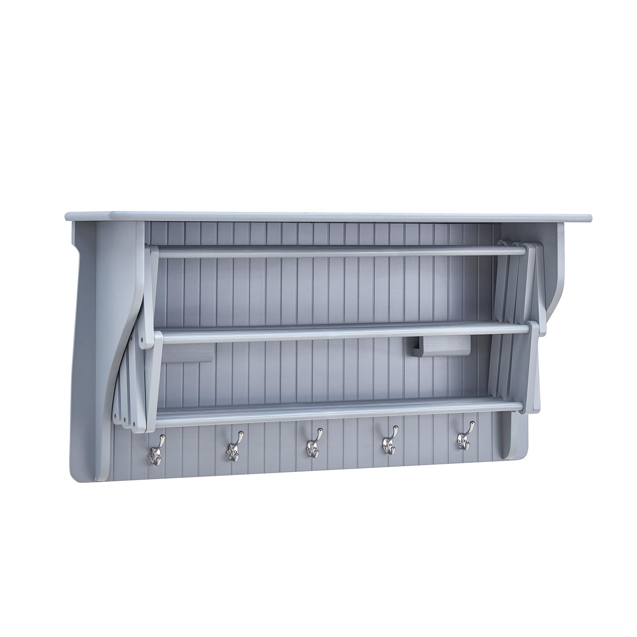 Collapsible Accordion Wall Mounted Drying Rack