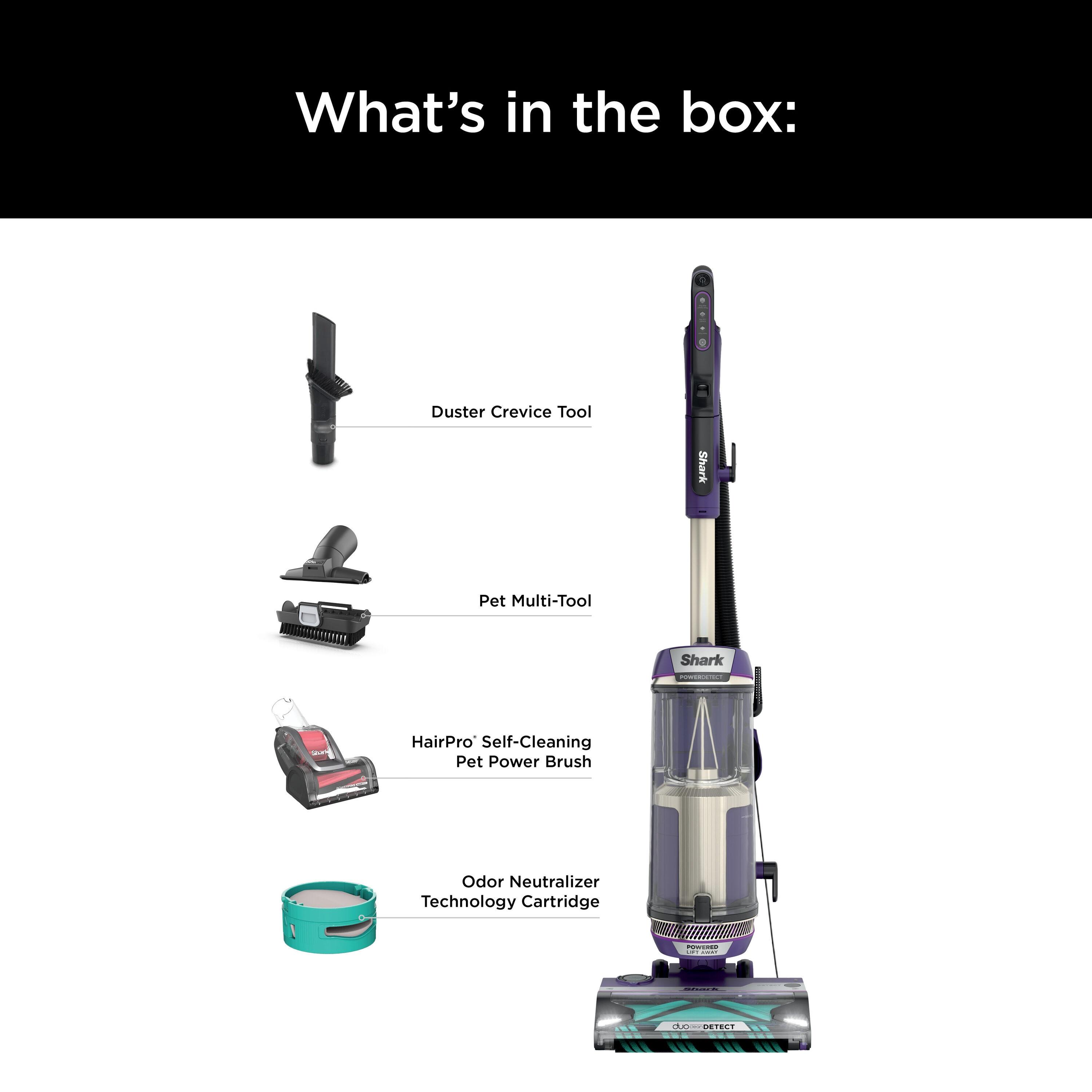 Shark ® POWERDETECT Upright Vacuum with DuoClean Detect Technology