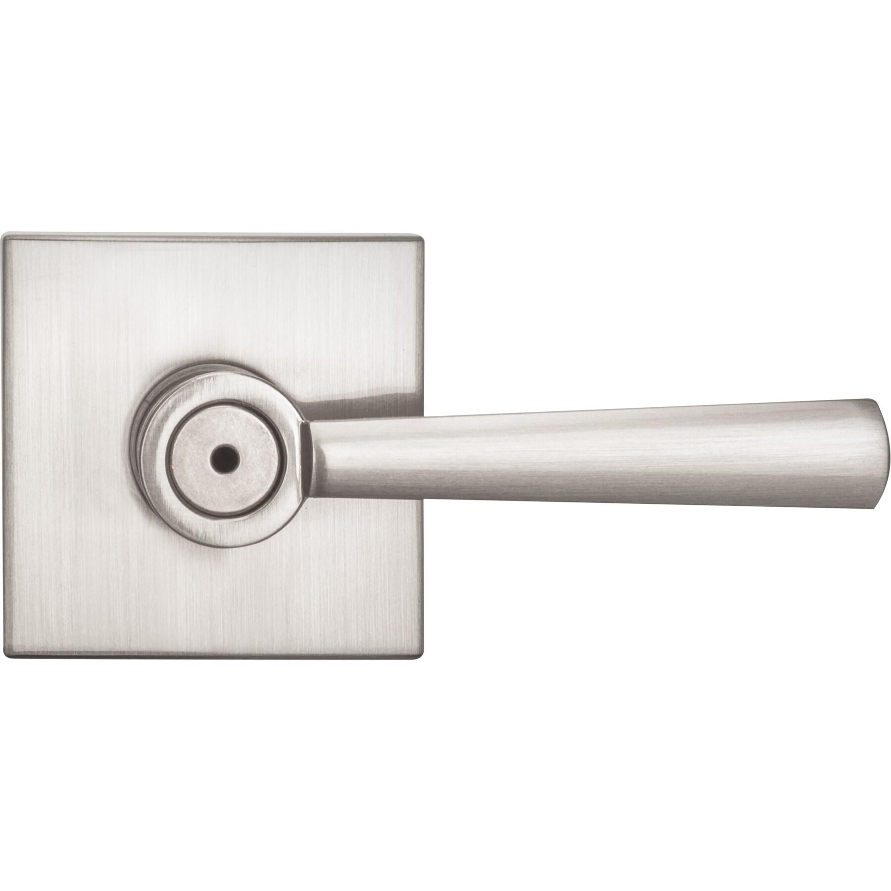 Baldwin Spyglass Bed/Bath Lever in SN