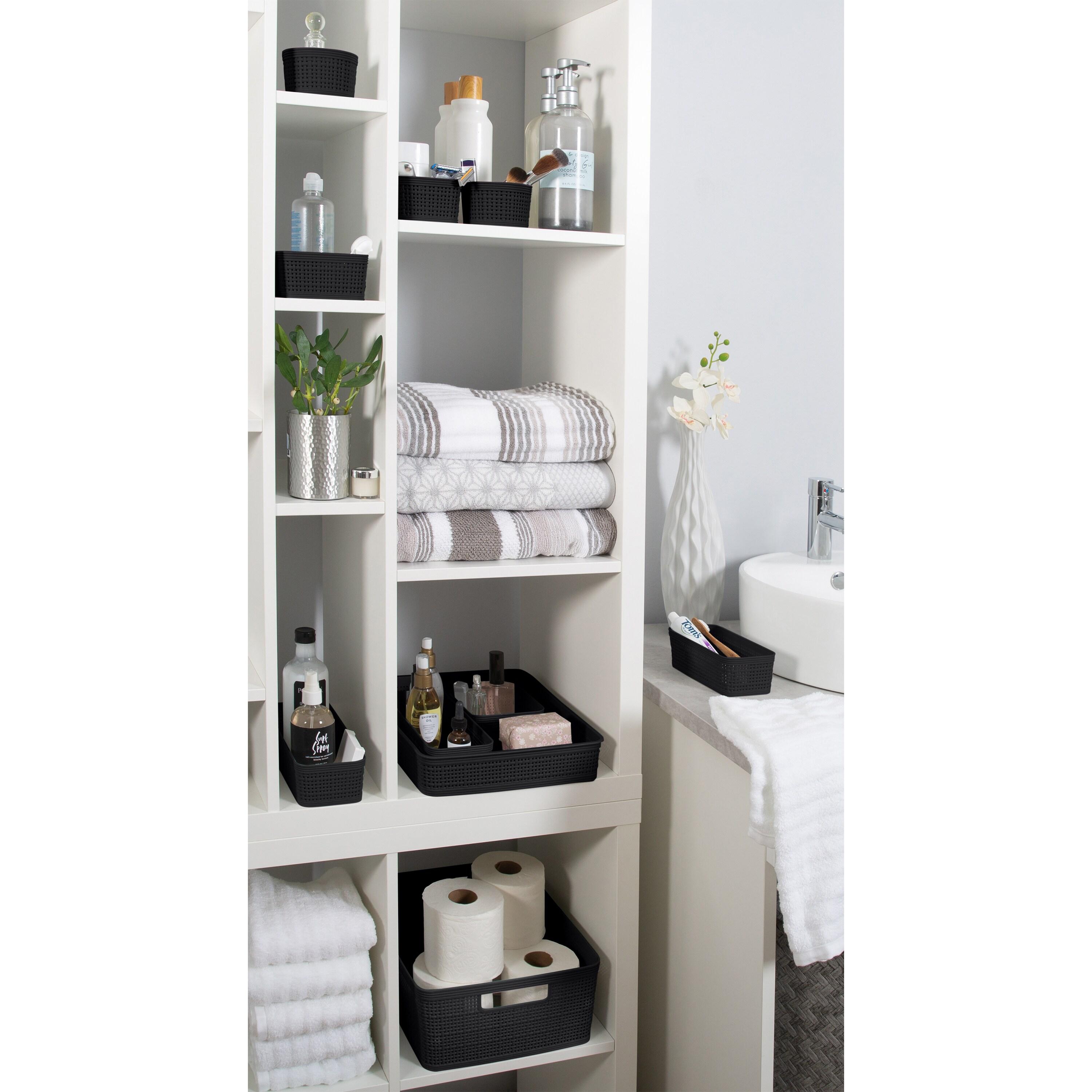 Simplify Simplify Plastic Basket (Set of 6)