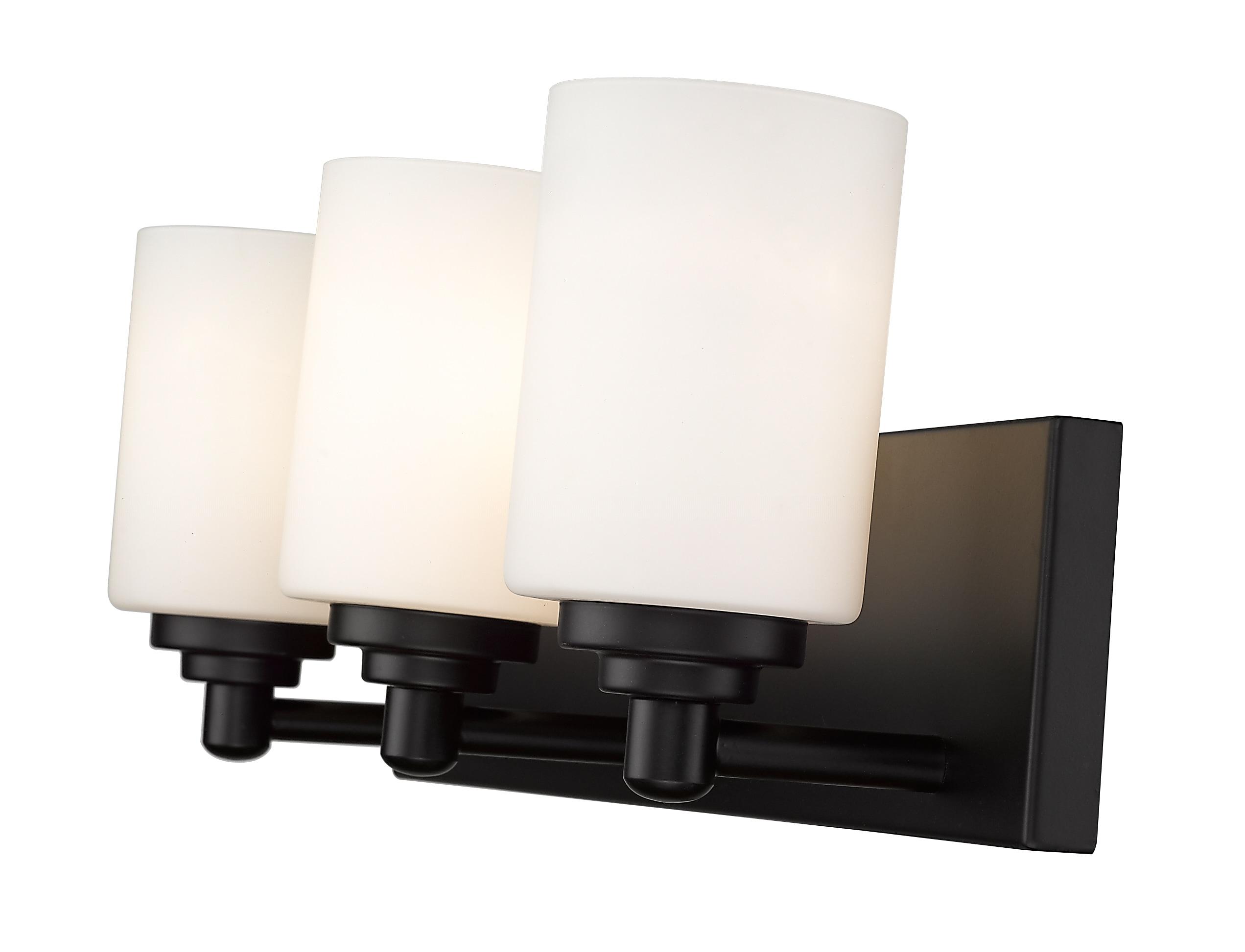 Z-Lite Soledad 3 - Light Vanity in Matte Black