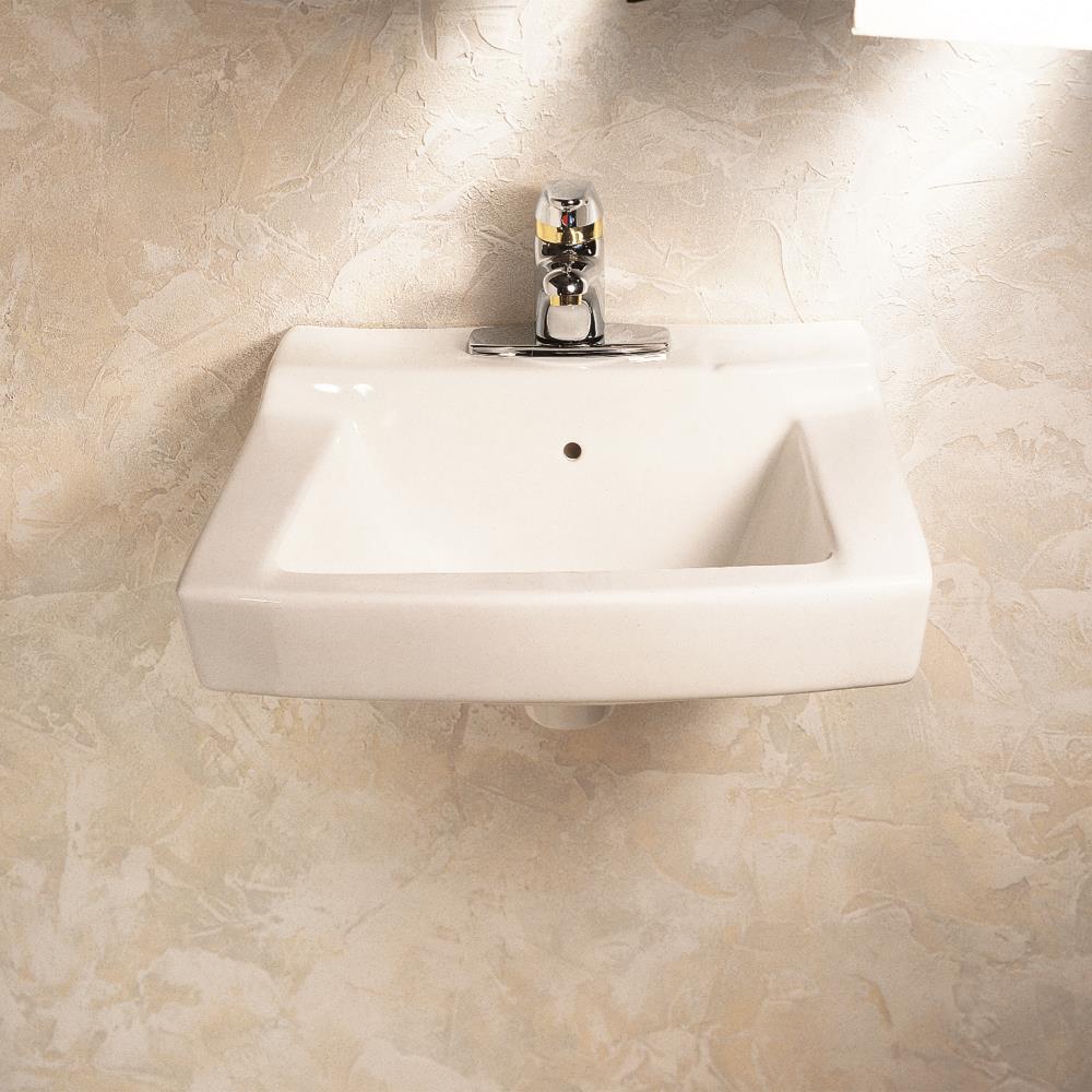 American Standard Comrade 18.25'' Ceramic Rectangular Bathroom Sink with Overflow