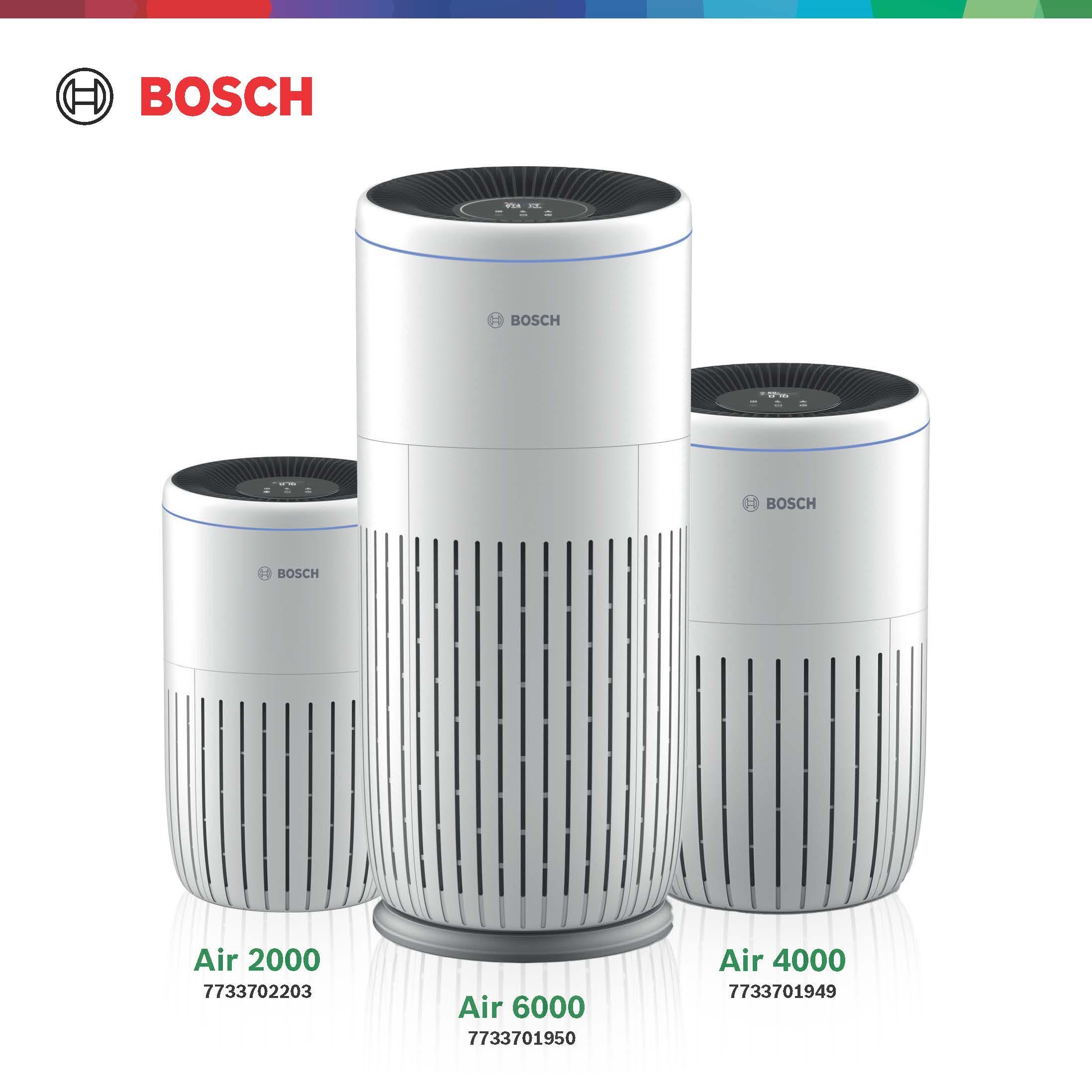 Bosch White HEPA Whole House Air Purifier with Energy Star