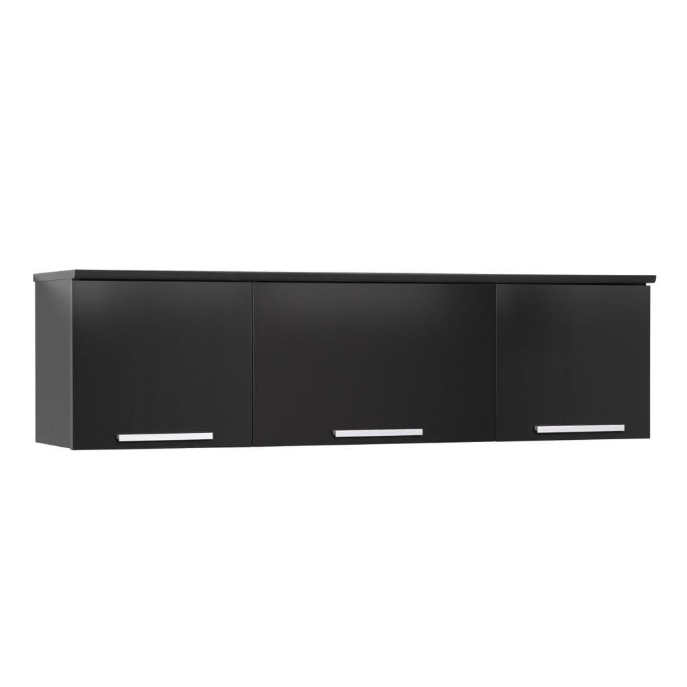 47.25'' W x 13'' H Black Standard Wall Cabinet Ready-to-Assemble
