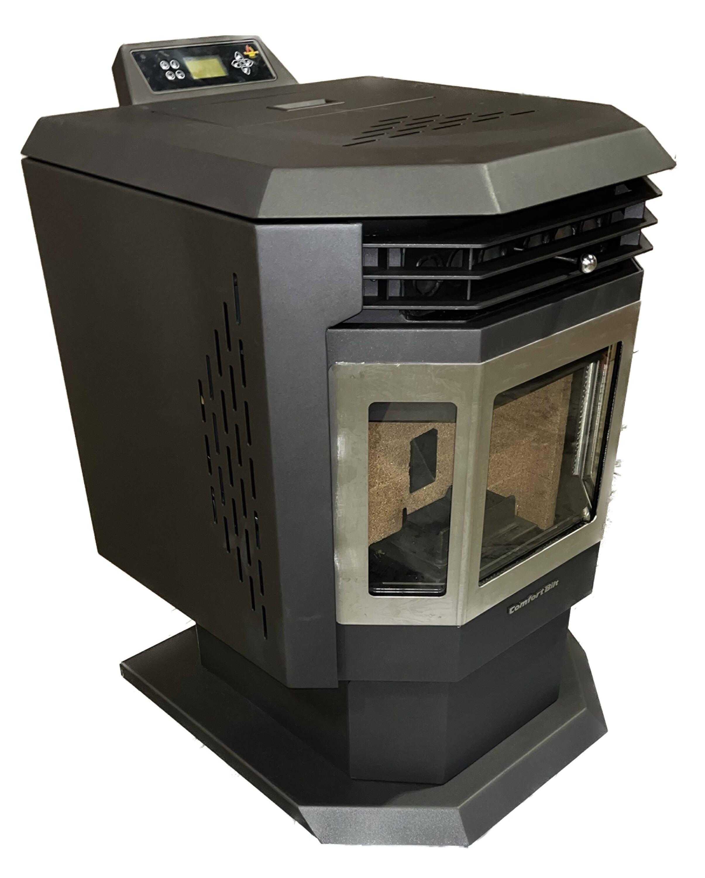ComfortBilt Pellet Stoves HP21-Black-SS Pellet Stove