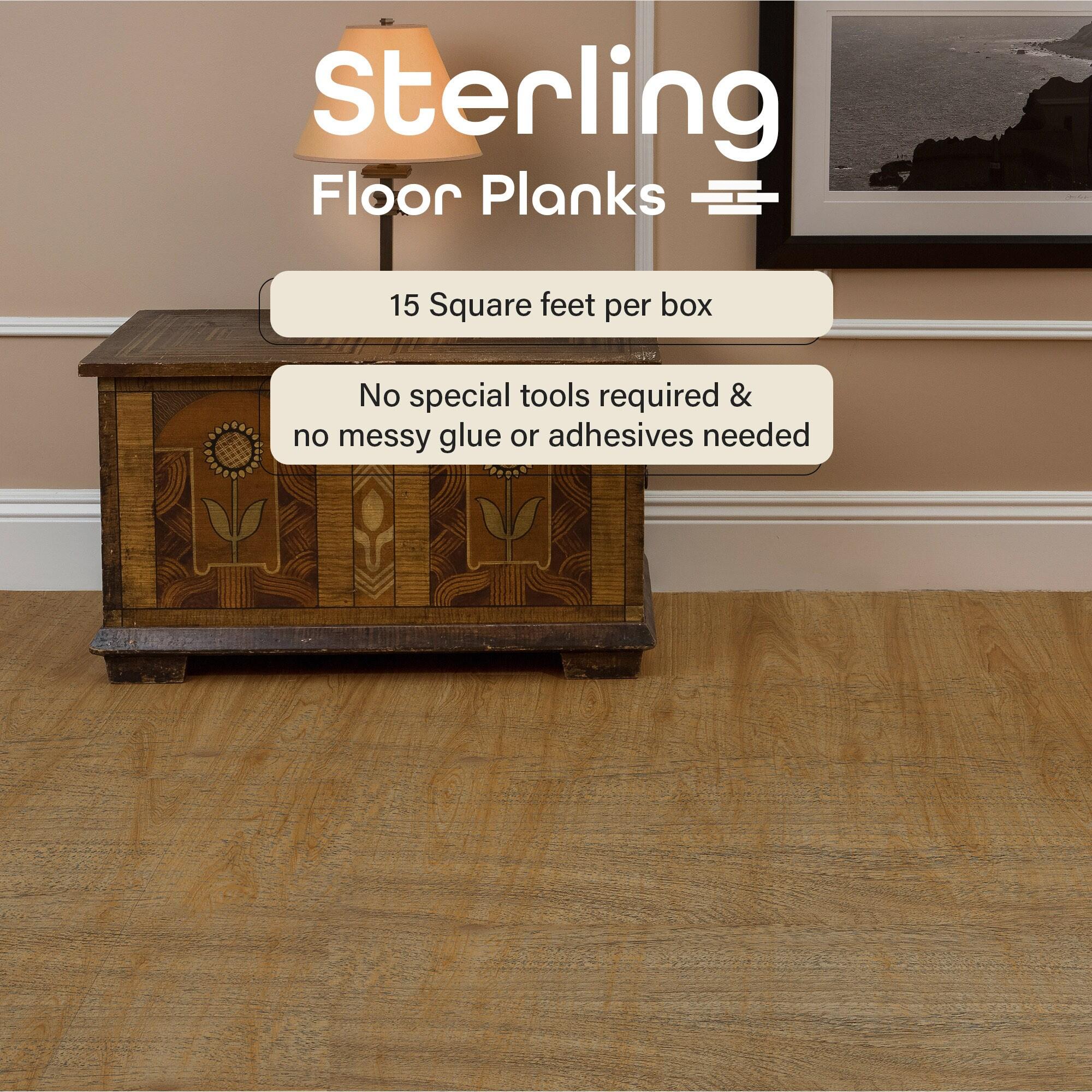 Sterling 0.078'' Thick 6'' W x 36'' L Plank