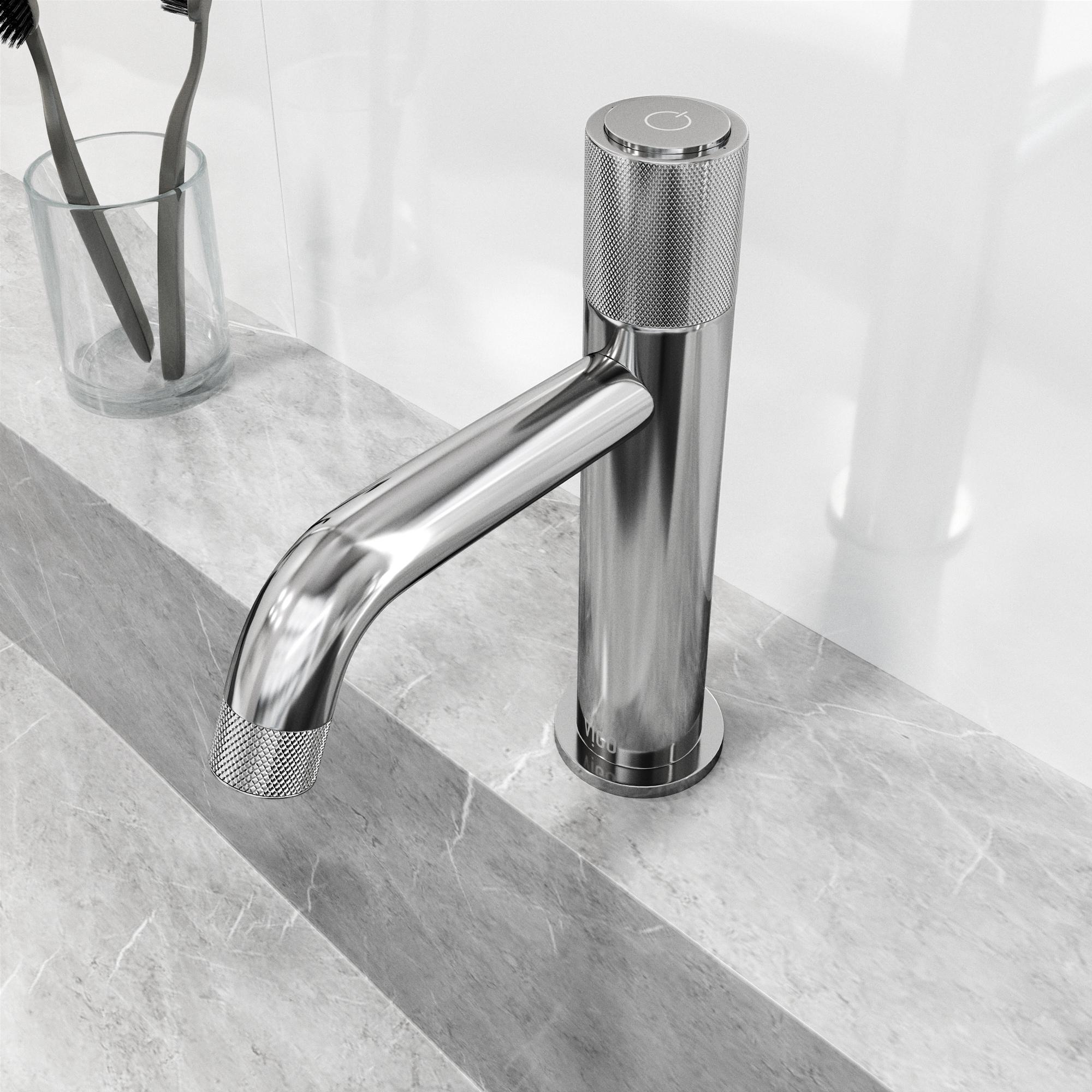 Apollo 8" H Single Handle Single Hole Bathroom Faucet