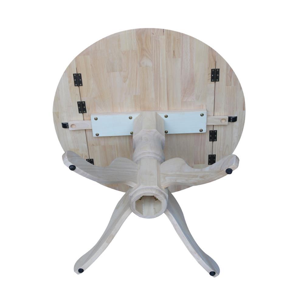 International Concepts Dual Drop Leaf Table - 36", Unfinished