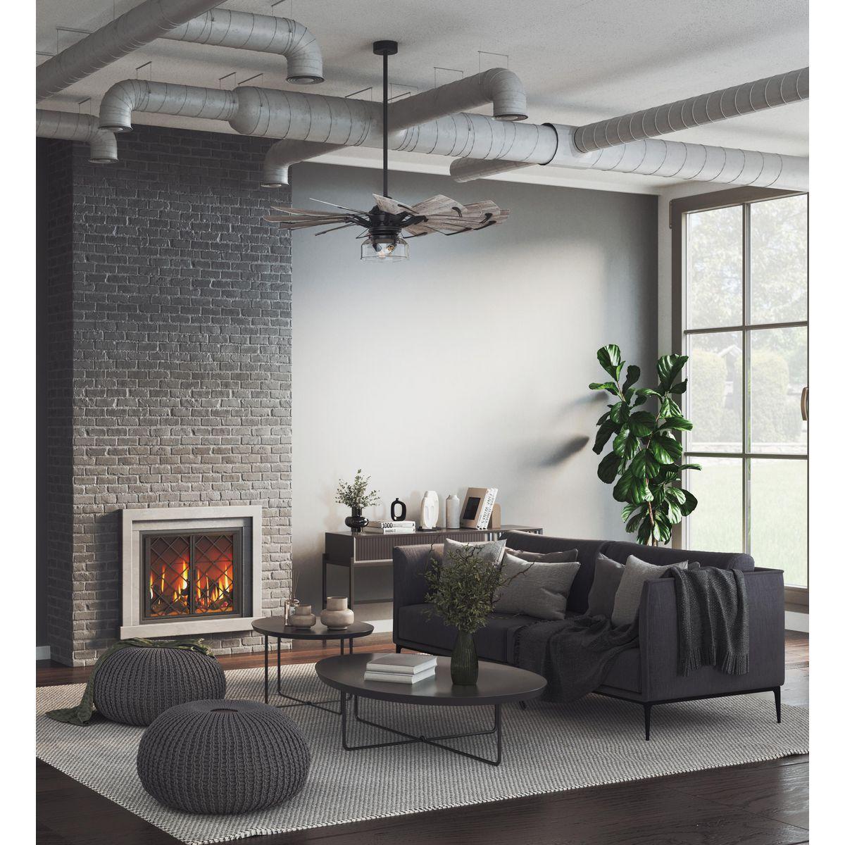 Progress Lighting - Springer II - 12 Blade Ceiling Fan In Farmhouse Style-16.26