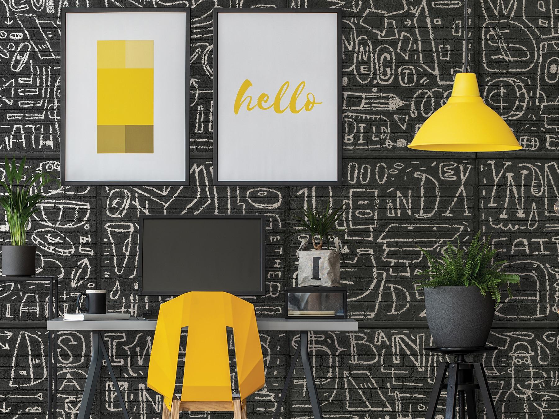 KT Merz Graphics Wall Mural