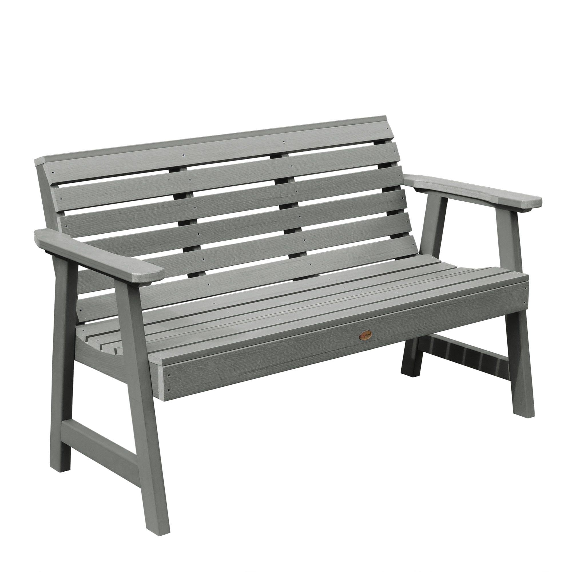 Highwood 4ft, 2-Person Weatherly Garden Bench