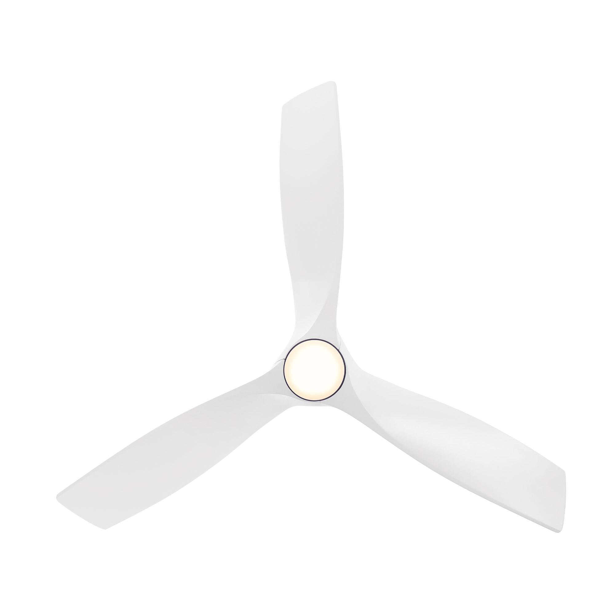 Zephyr 3 - Blade Outdoor/Indoor Smart Ceiling Fan with 2700K-3000K-4000K-5000K Selectable LED Light Kit and Remote Control Included