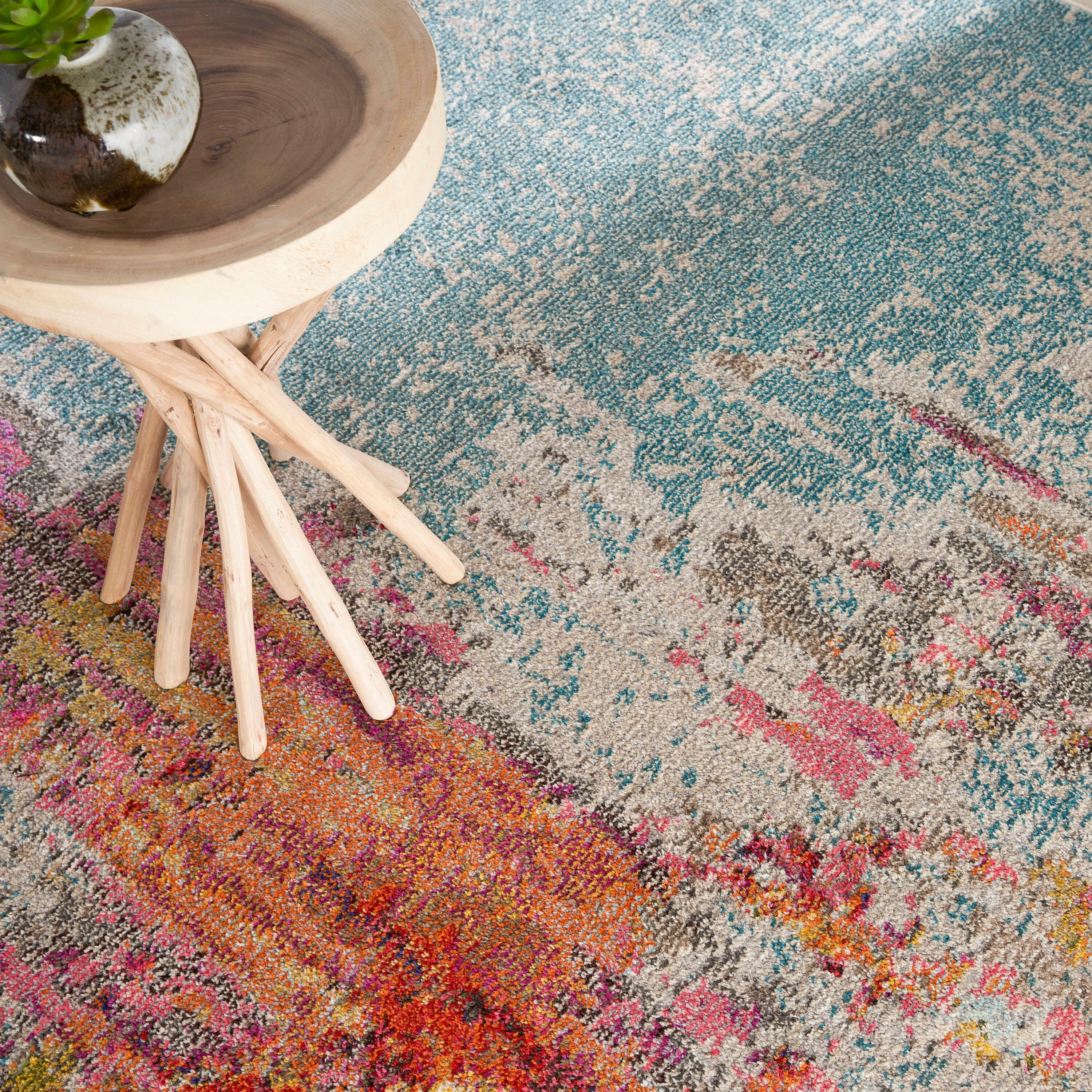 Nourison Celestial CES02 Sealife Area Rug 7'10" x 10'6"