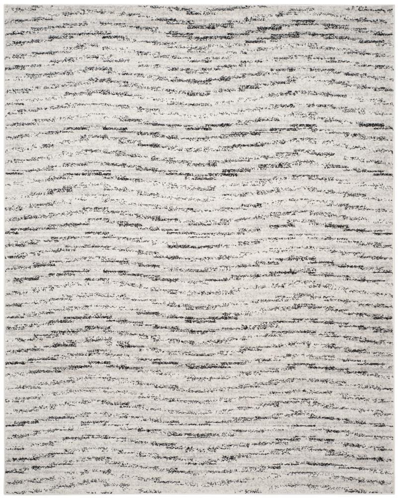 Adirondack ADR117 Machine Made Indoor Area Rug - Ivory/Silver - 8'x10' - Safavieh
