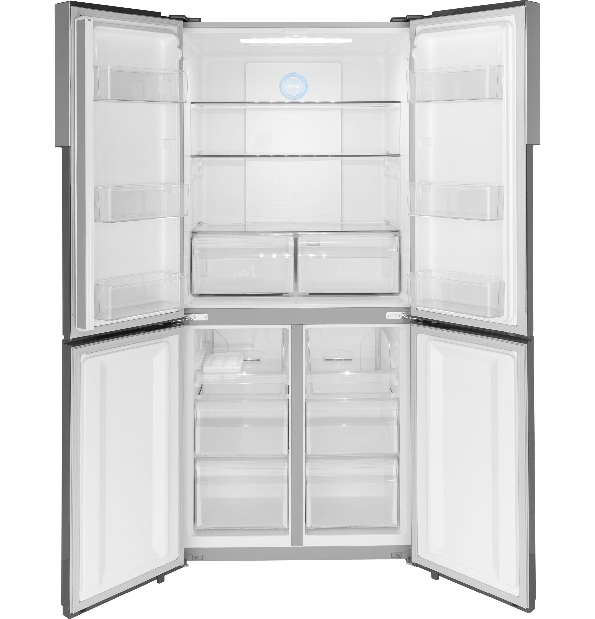 Haier Haier 33" 16.4 Cubic Feet Energy Star Smudge-Resistant Built-in Bottom Freezer Refrigerator QHE16HYPFS