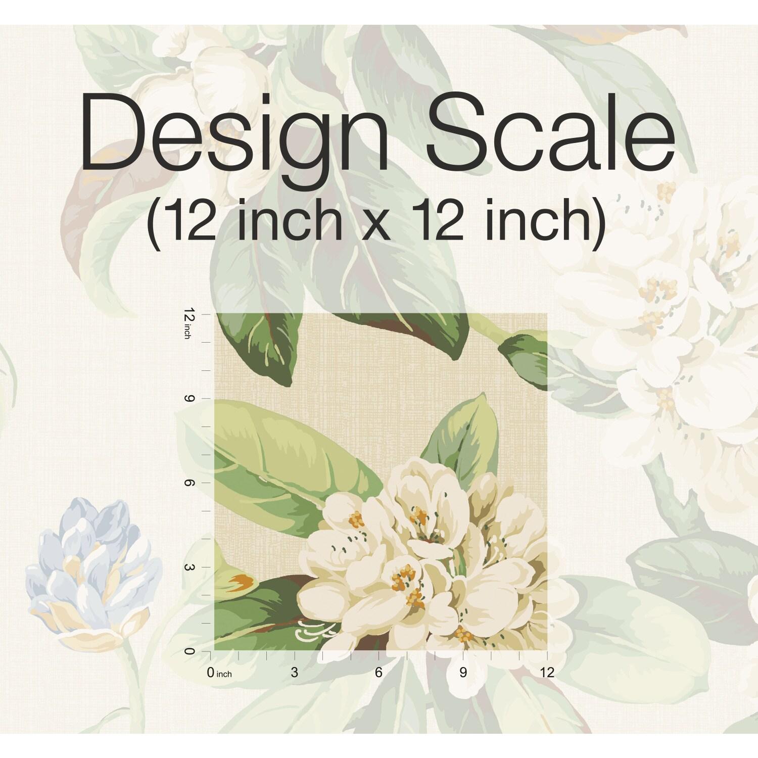 Waverly Peel & Stick Floral Roll