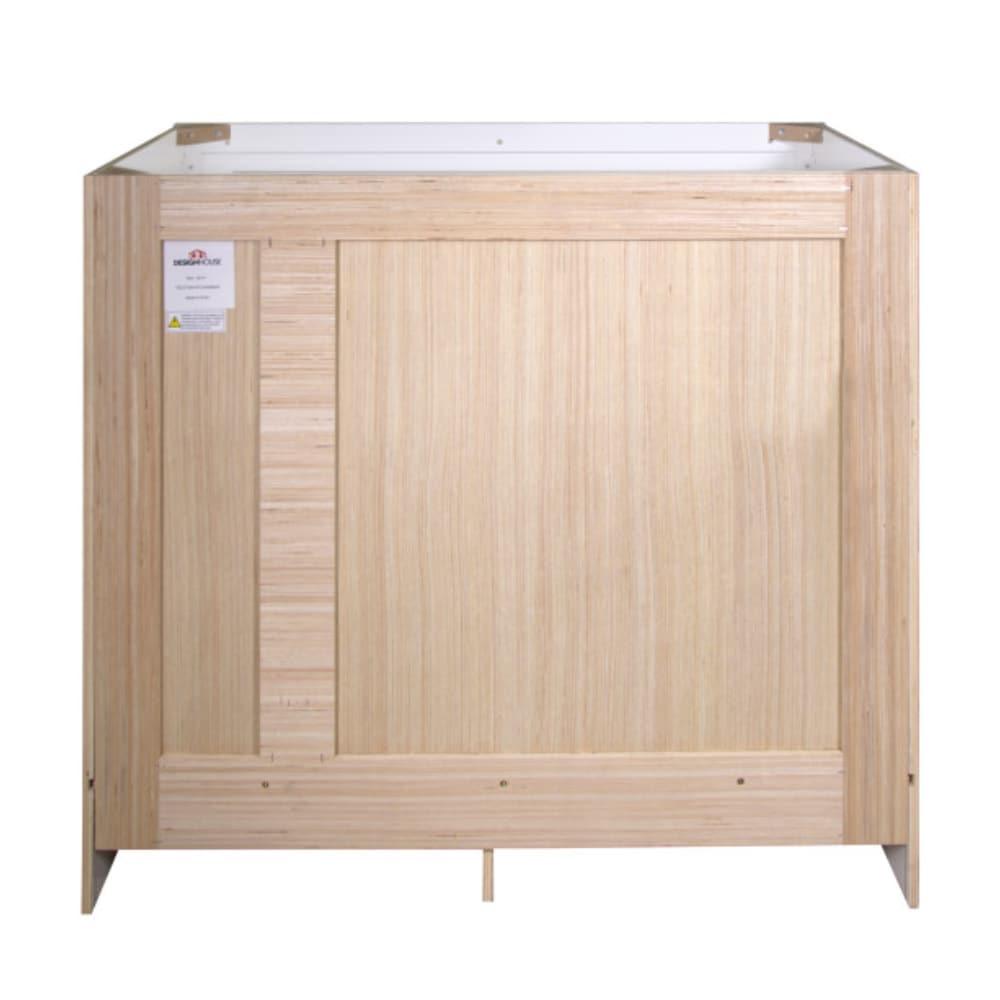 Design House Brookings 36 Inch Bathroom Vanity, Ready to Assemble, Solid Wood, Sherwin Williams – Design House, 587097