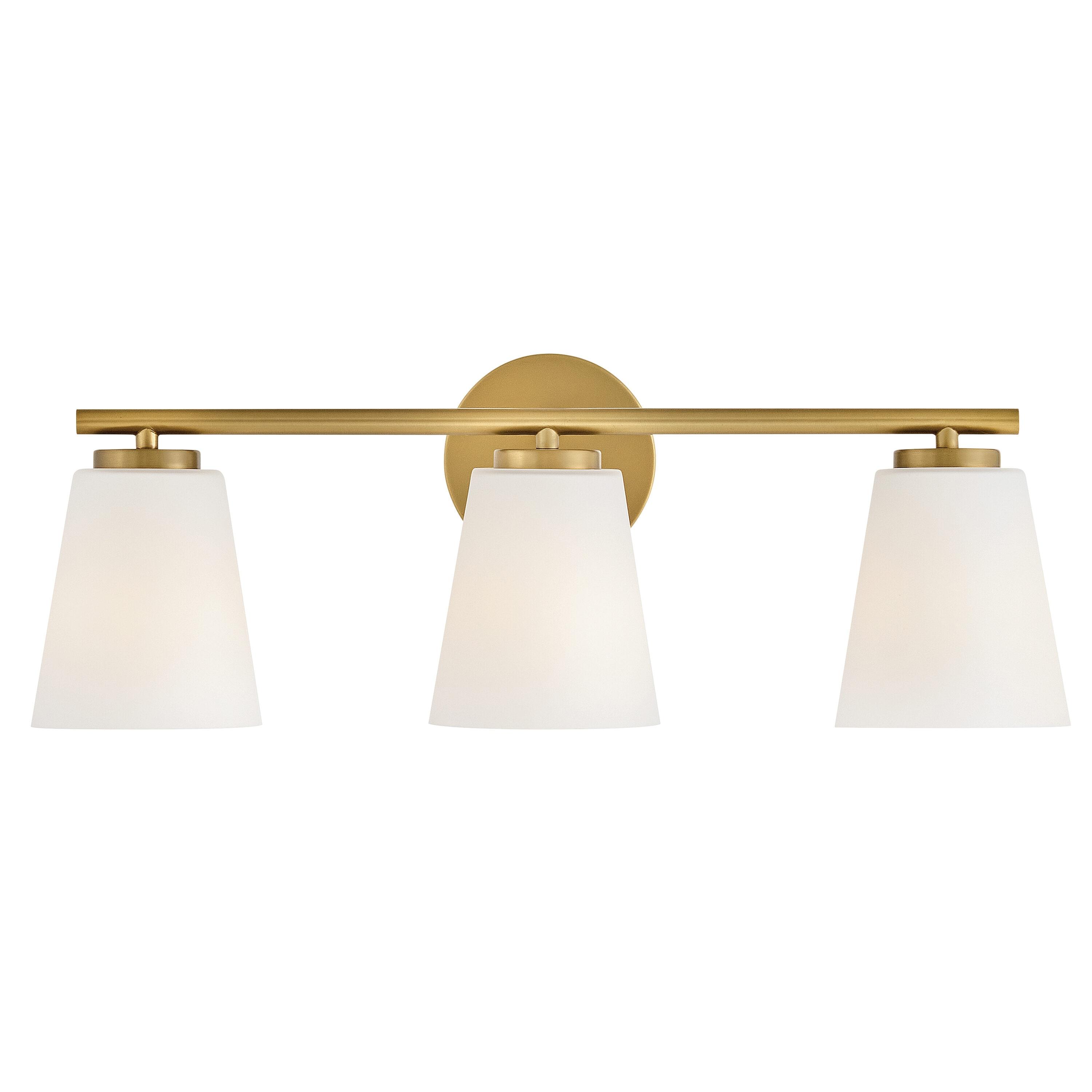 Lark 85423 Bri 3 Light 24" Wide Vanity Light - Brass