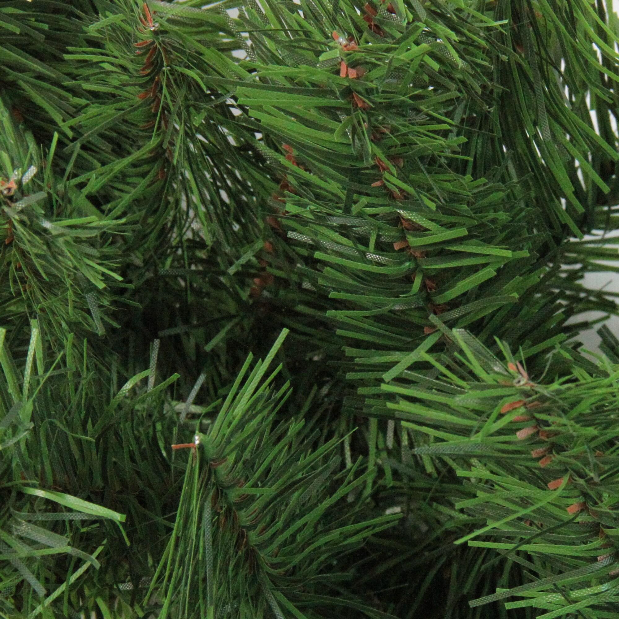 13" Green Canadian Pine Artificial Christmas Swag - Unlit