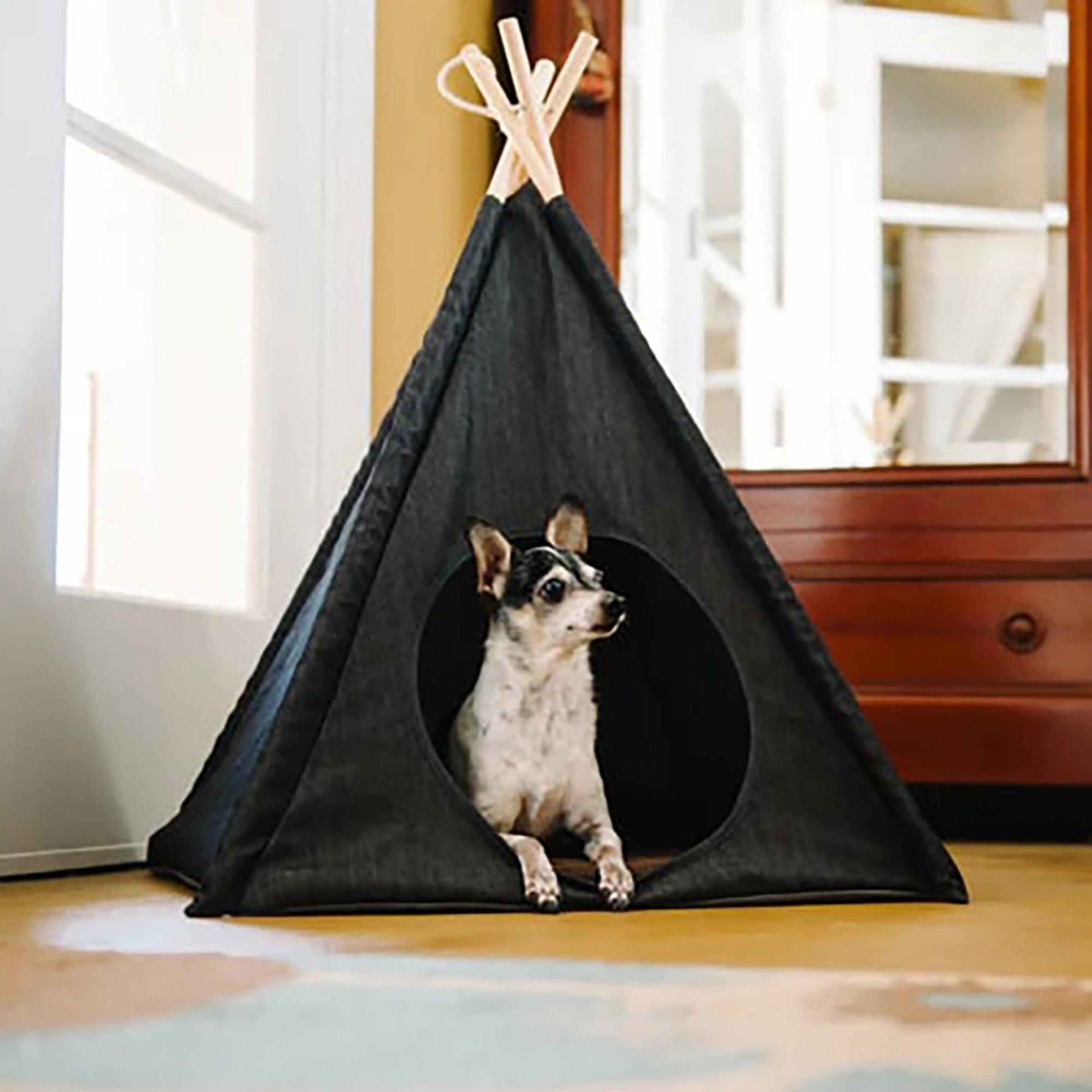 P.L.A.Y. Urban Denim Cozy Cove Pet Tent
