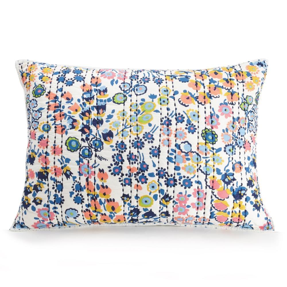Vera Bradley Petite Floral Cotton Twill Pillow Sham