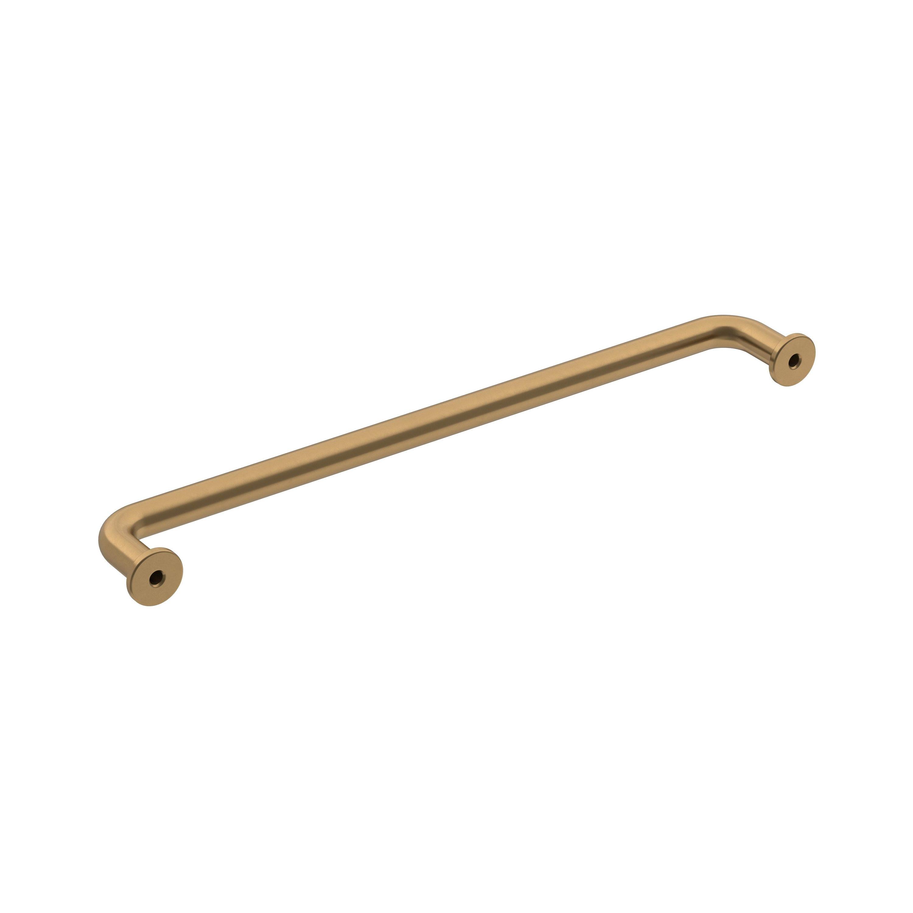 Amerock Factor 7-9/16 inch (192mm) Center-to-Center Champagne Bronze Cabinet Pull