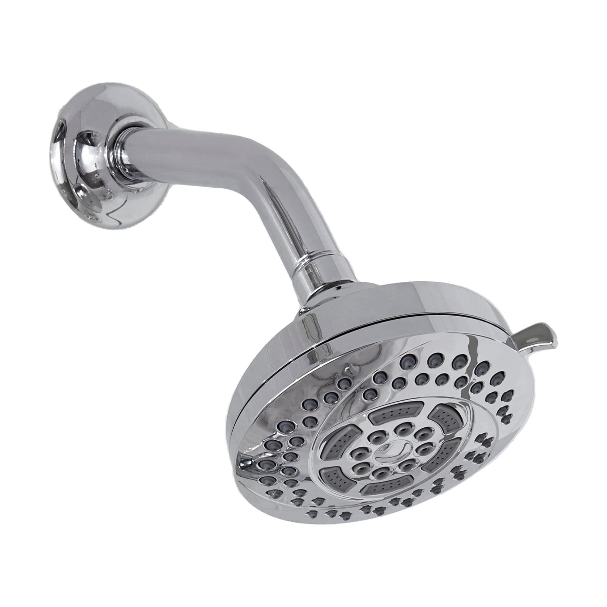 American Standard Hydrofocus 6-Spray 4.5 in. Raincan Showerhead in Polished Chrome