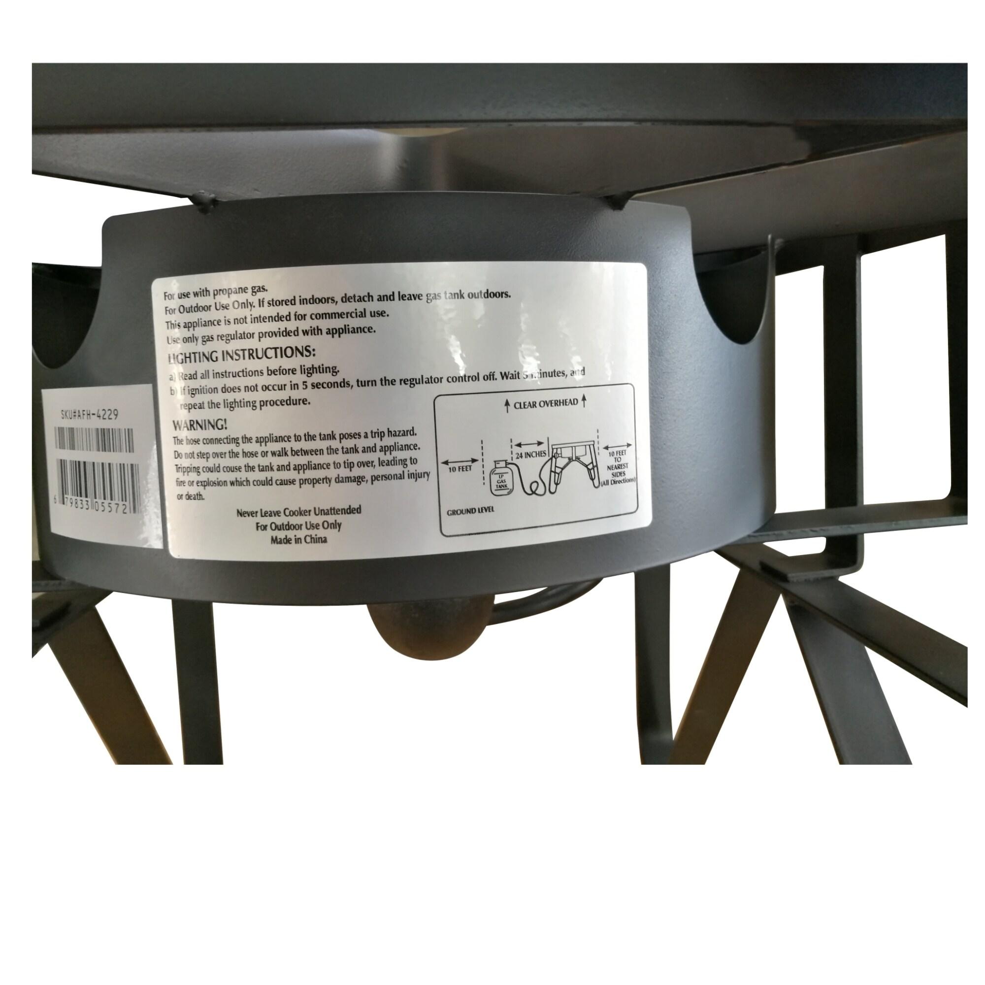 ARC Single Burner High Pressure Propane Turkey Fryer