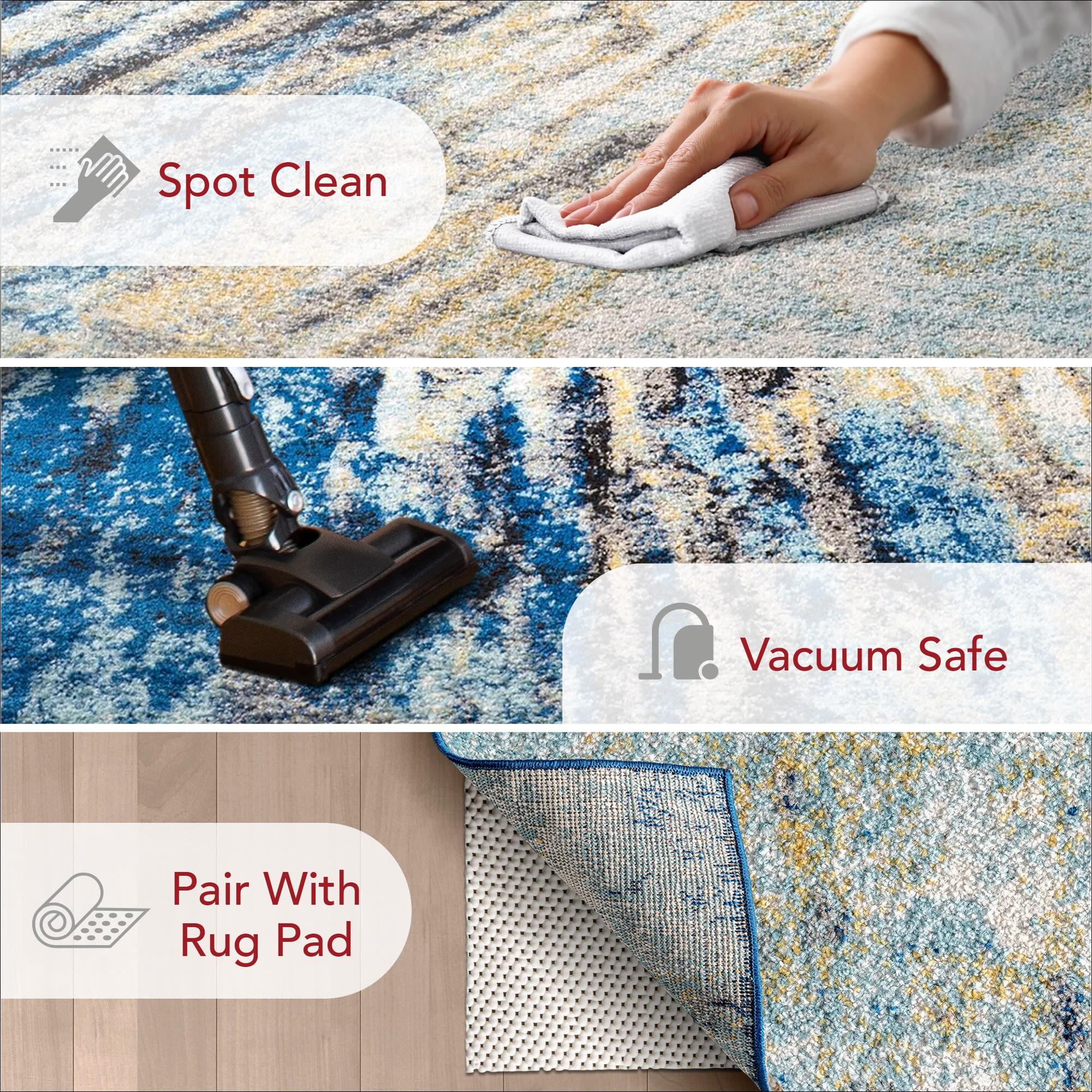 9'x12' Katharina Area Rug Green - nuLOOM: Stain-Resistant, Flat Pile, Nautical Style, Indoor Use, Machine Made