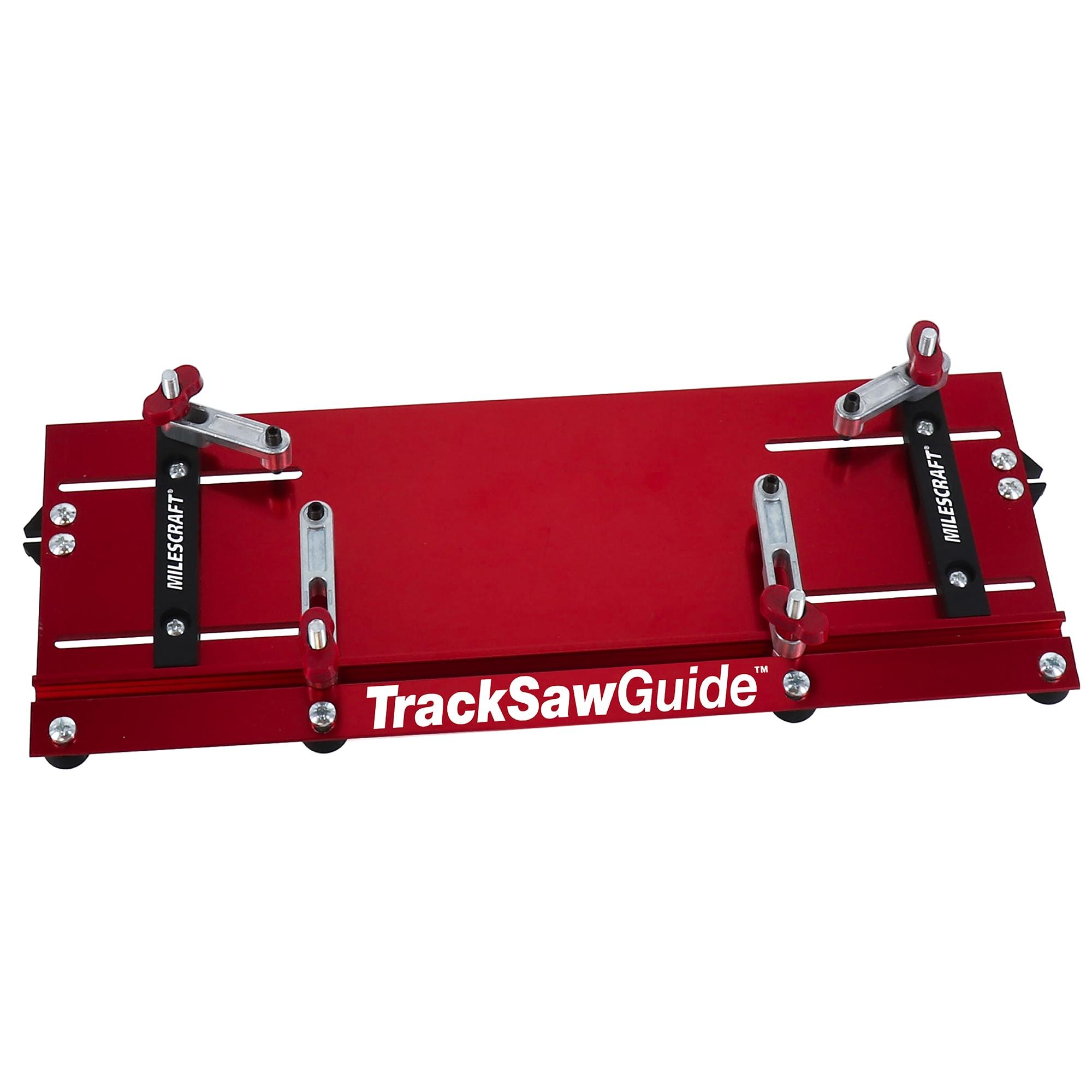 Milescraft Red and Silver Aluminum Track Saw Guide System